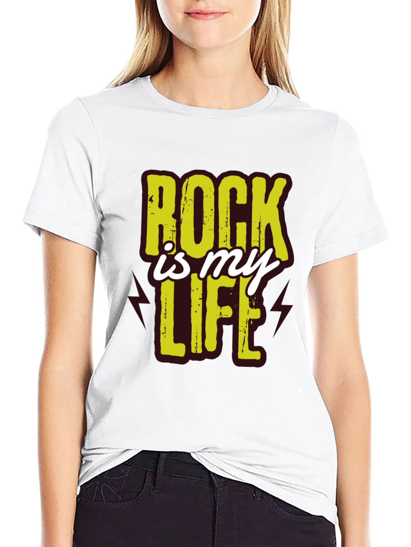 Black Rock Is My Life Graphic Tee view 9