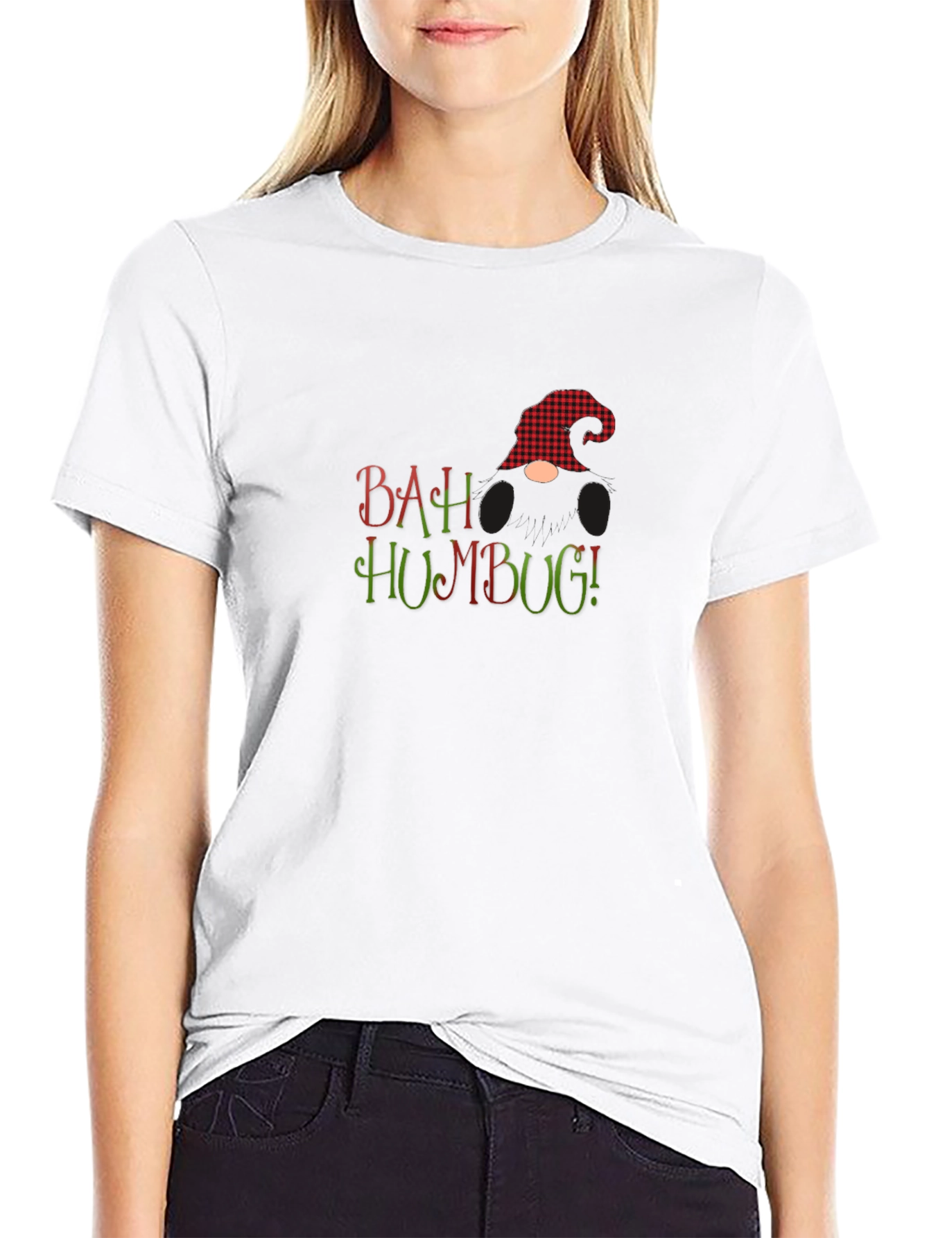 Bah Humbug Gnome Christmas T-Shirt - 9