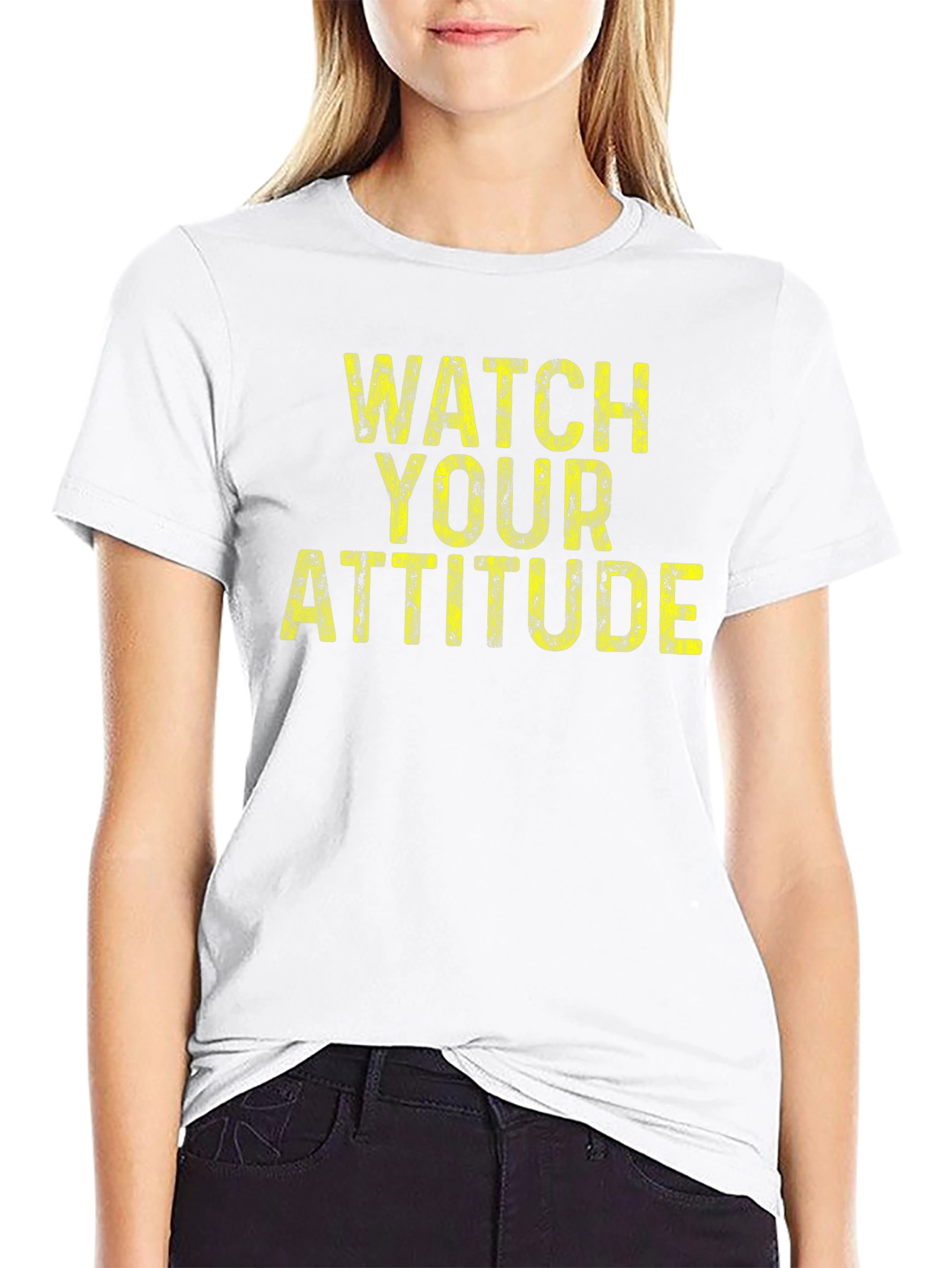 Watch Your Attitude Graphic Tee - Bold Statement Shirt - 9