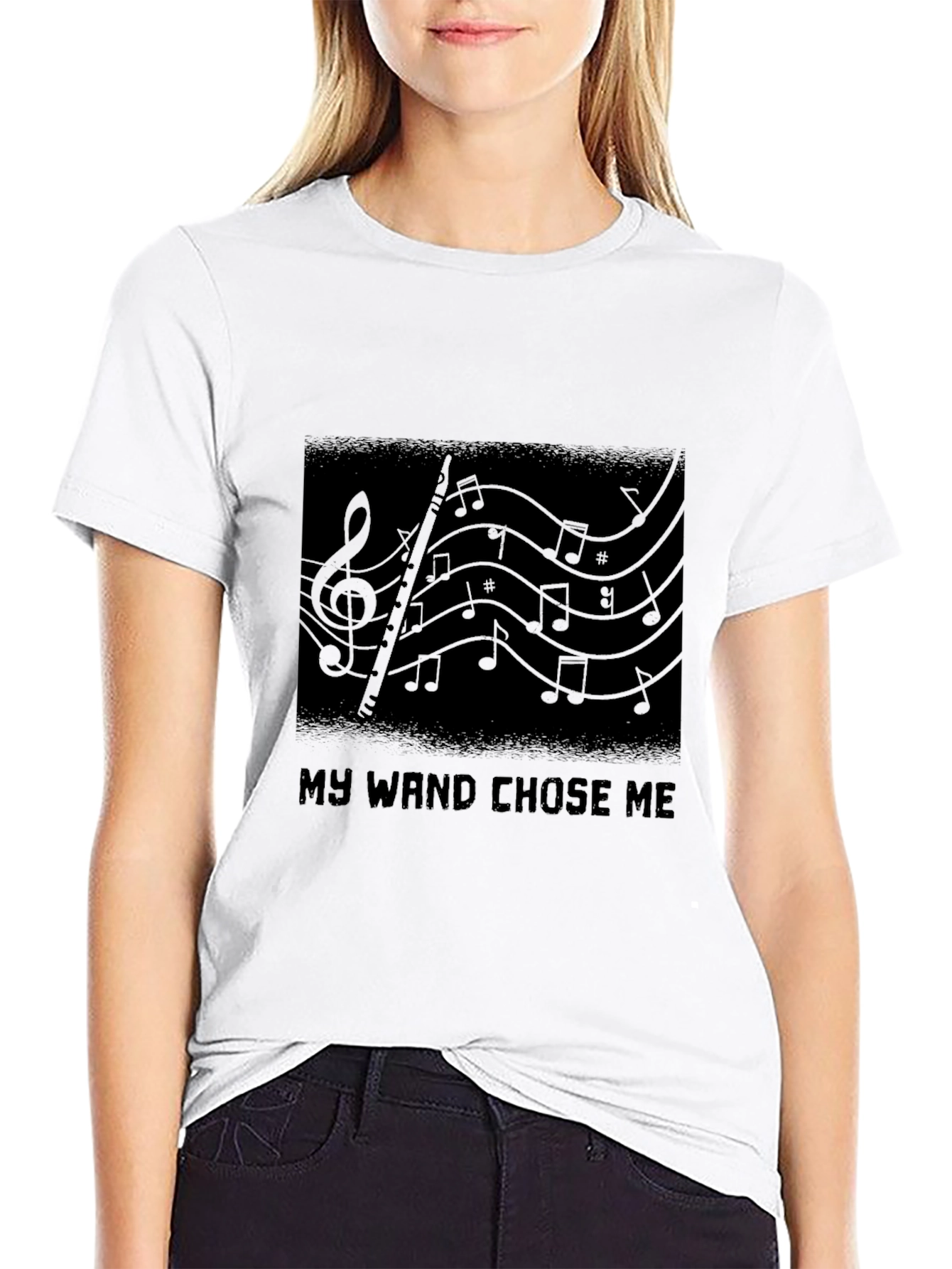 Black Music Lover Tee - My Wand Chose Me view 9