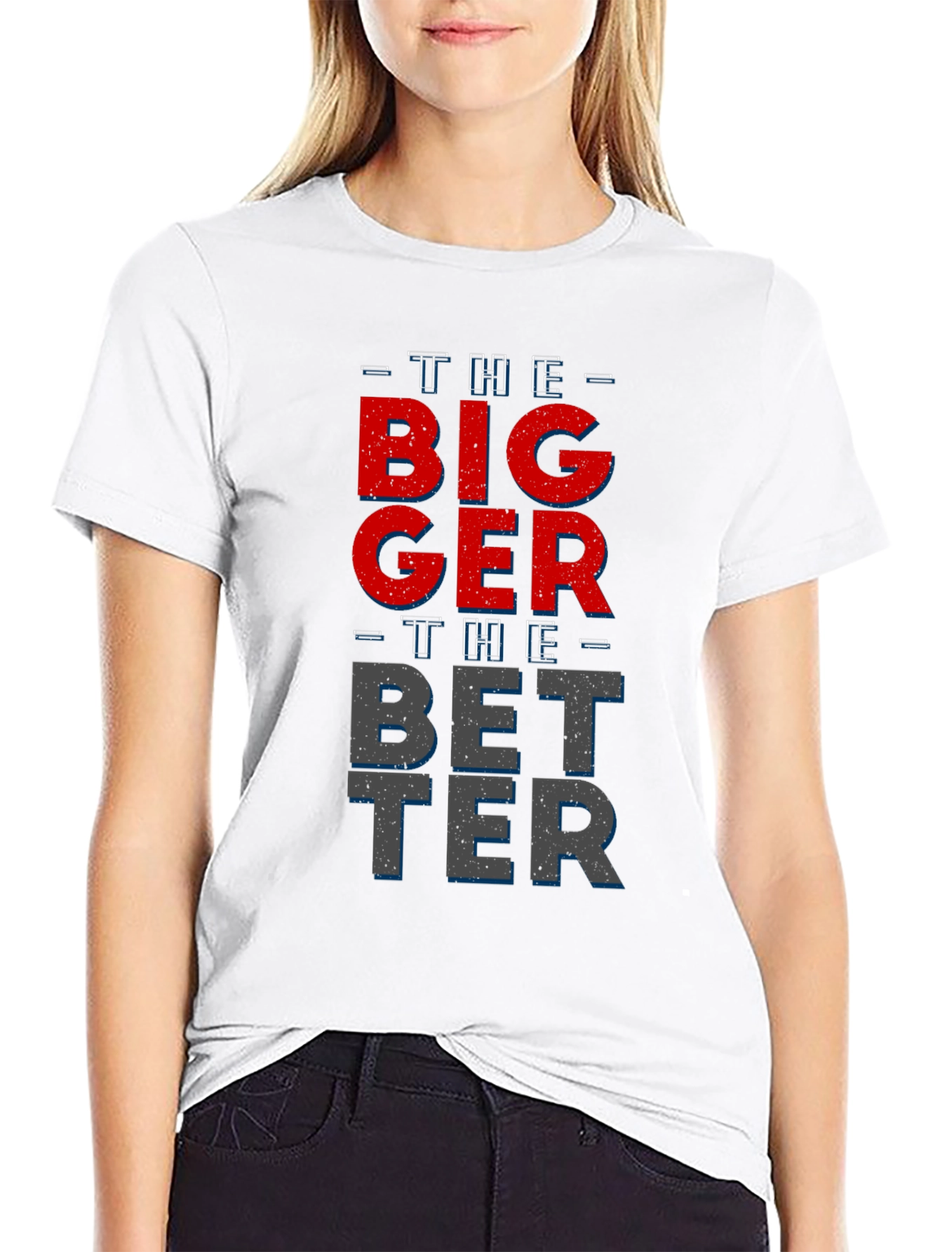 Black Bigger Better Graphic T-Shirt - Men's Black Tee view 9