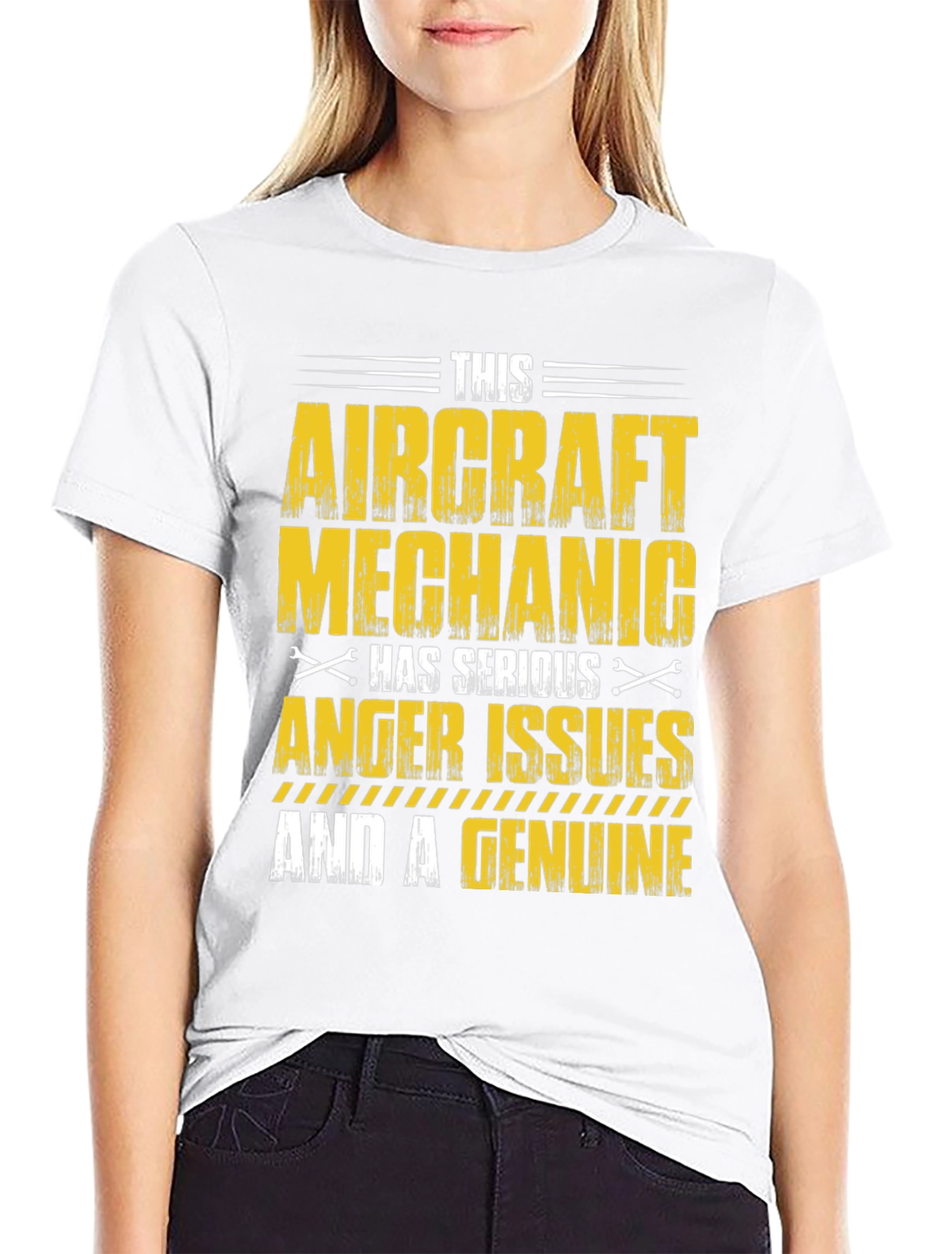 Aircraft Mechanic Anger Issues T-Shirt - 9