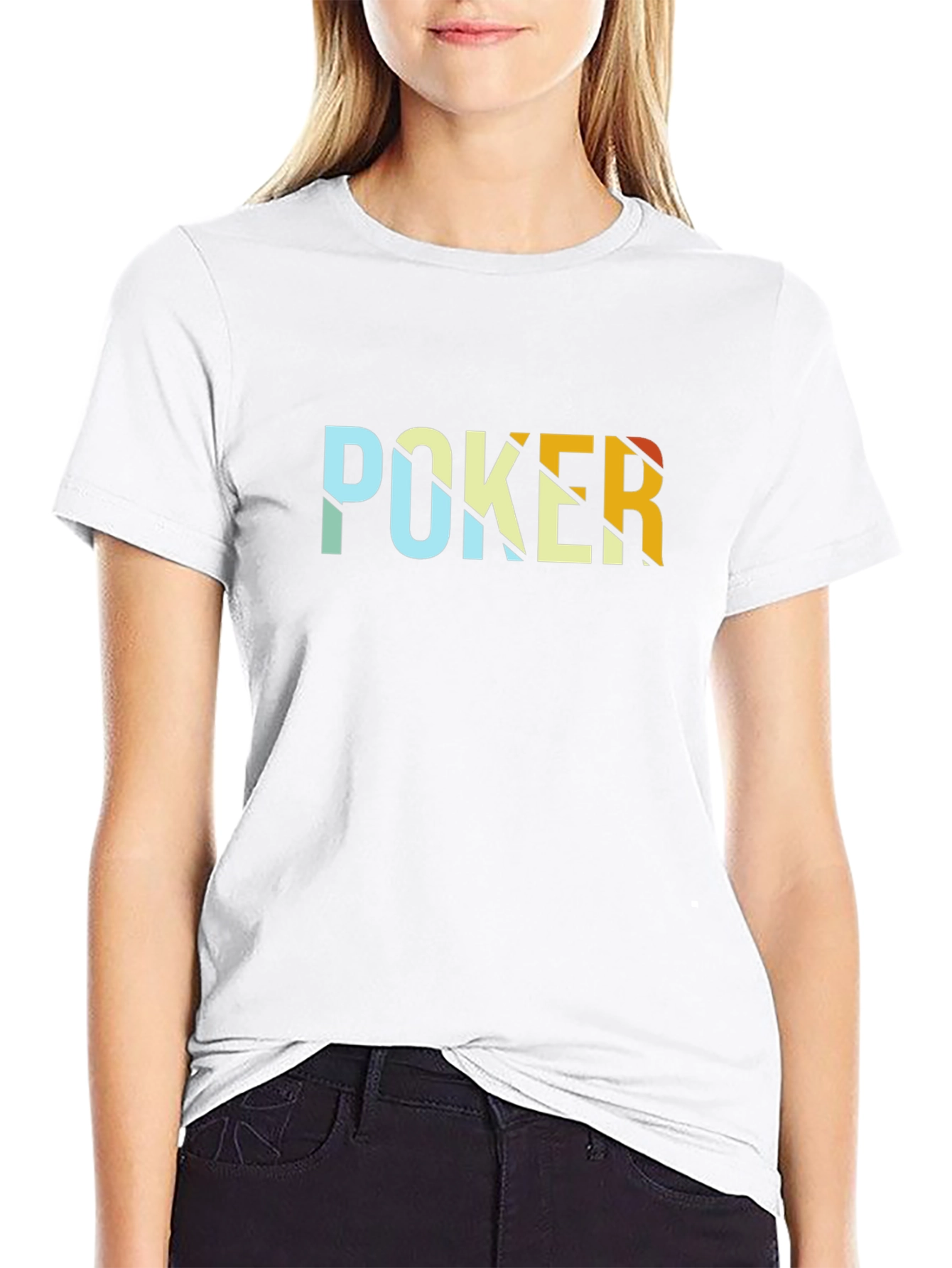 Retro Poker Graphic T-Shirt - Unique Design - 9