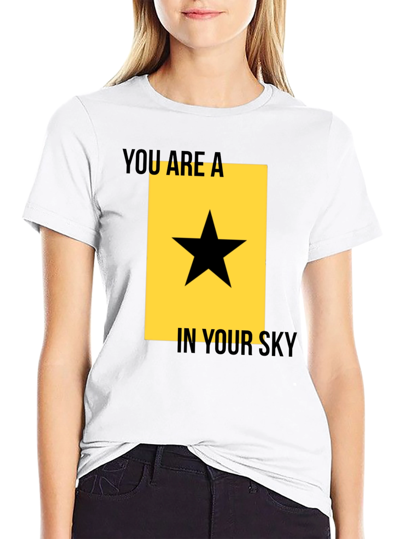 Black Star in Your Sky Graphic Tee view 9