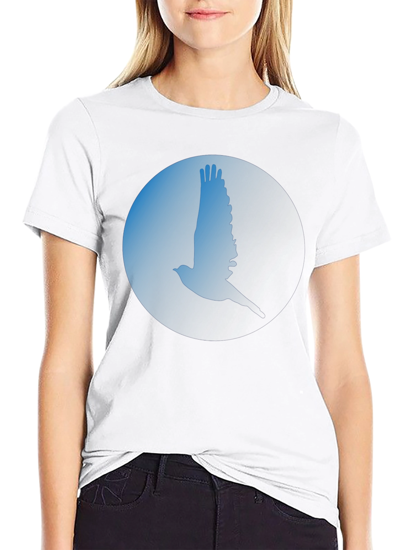 Black Bird Silhouette Graphic Tee - Modern Menswear view 9