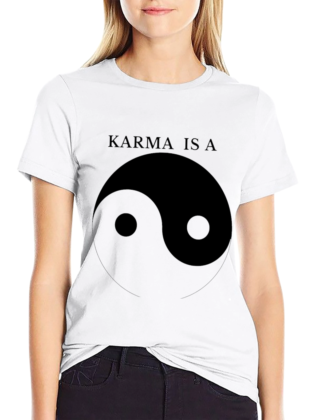 Karma Yin Yang T-Shirt - Balance & Style - 9
