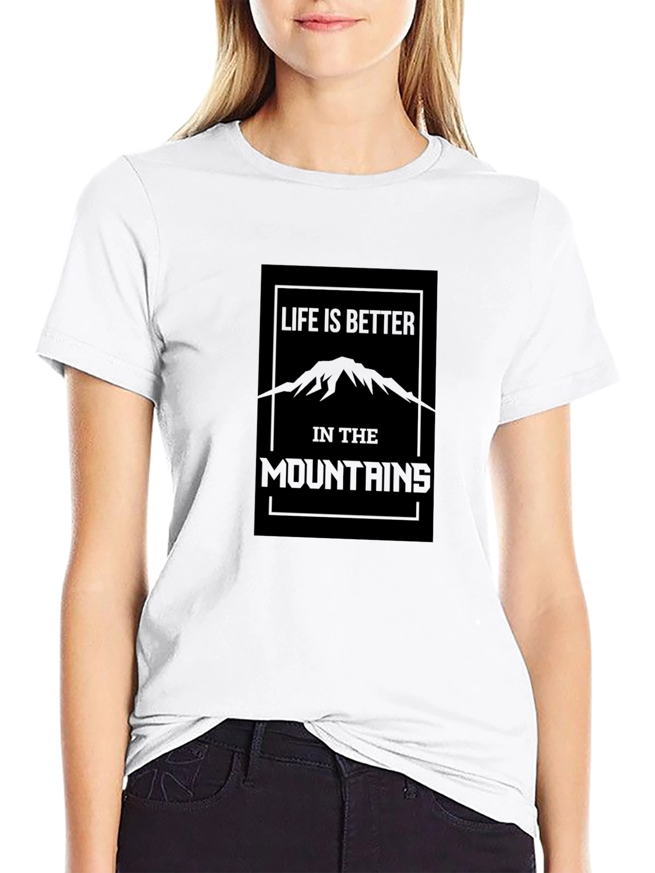 Black Mountain Life Graphic Tee view 9