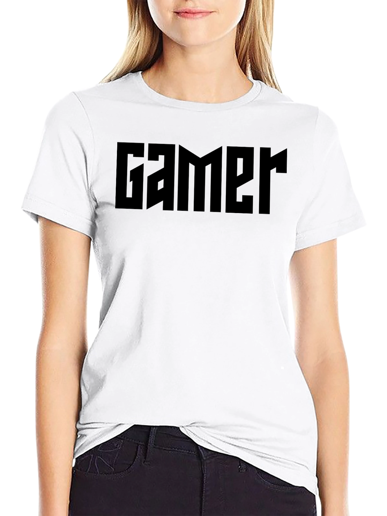 Black Gamer T-Shirt - Cool Graphic Tee for Video Game Lovers view 9