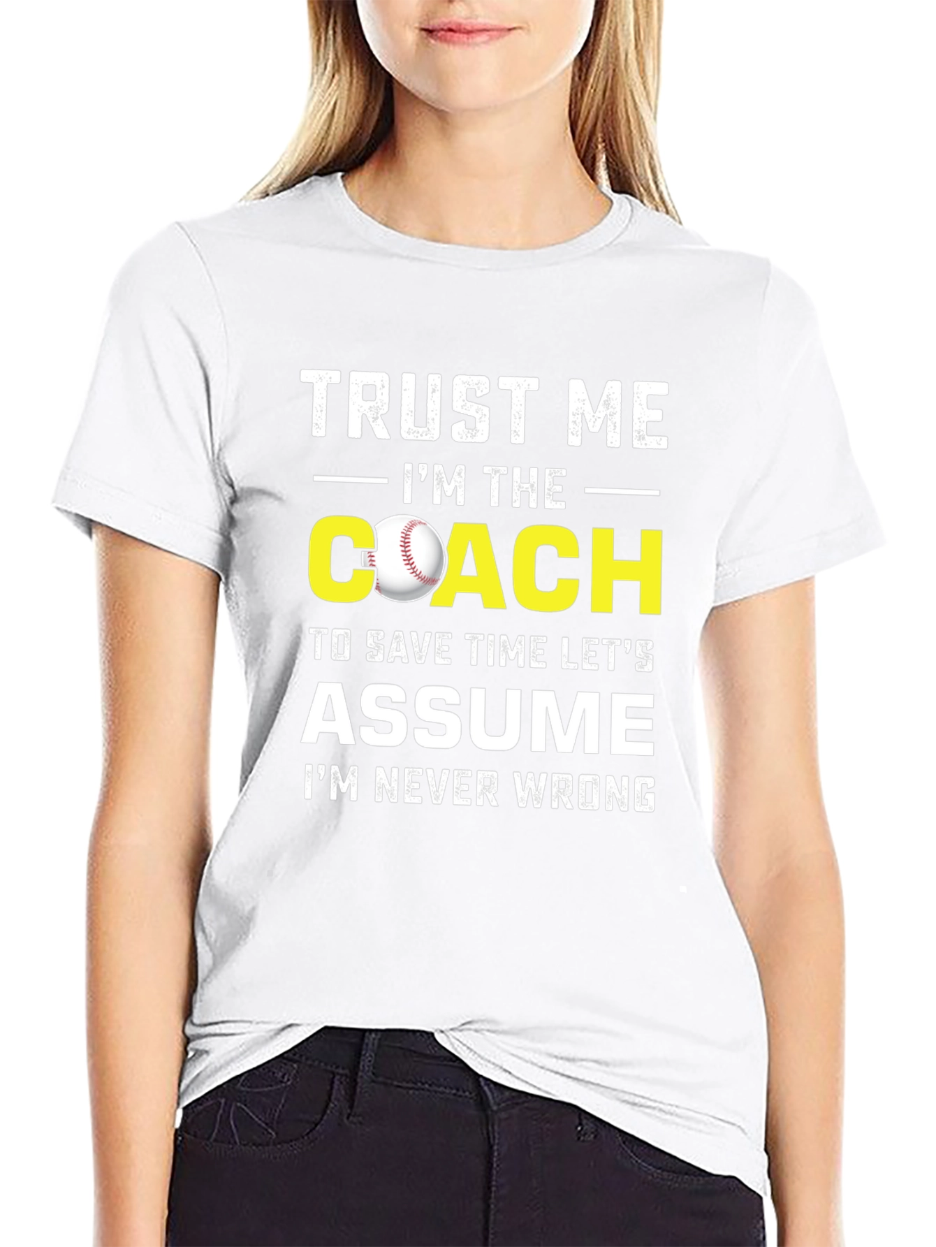 Black Trust Me I'm The Coach T-Shirt view 9