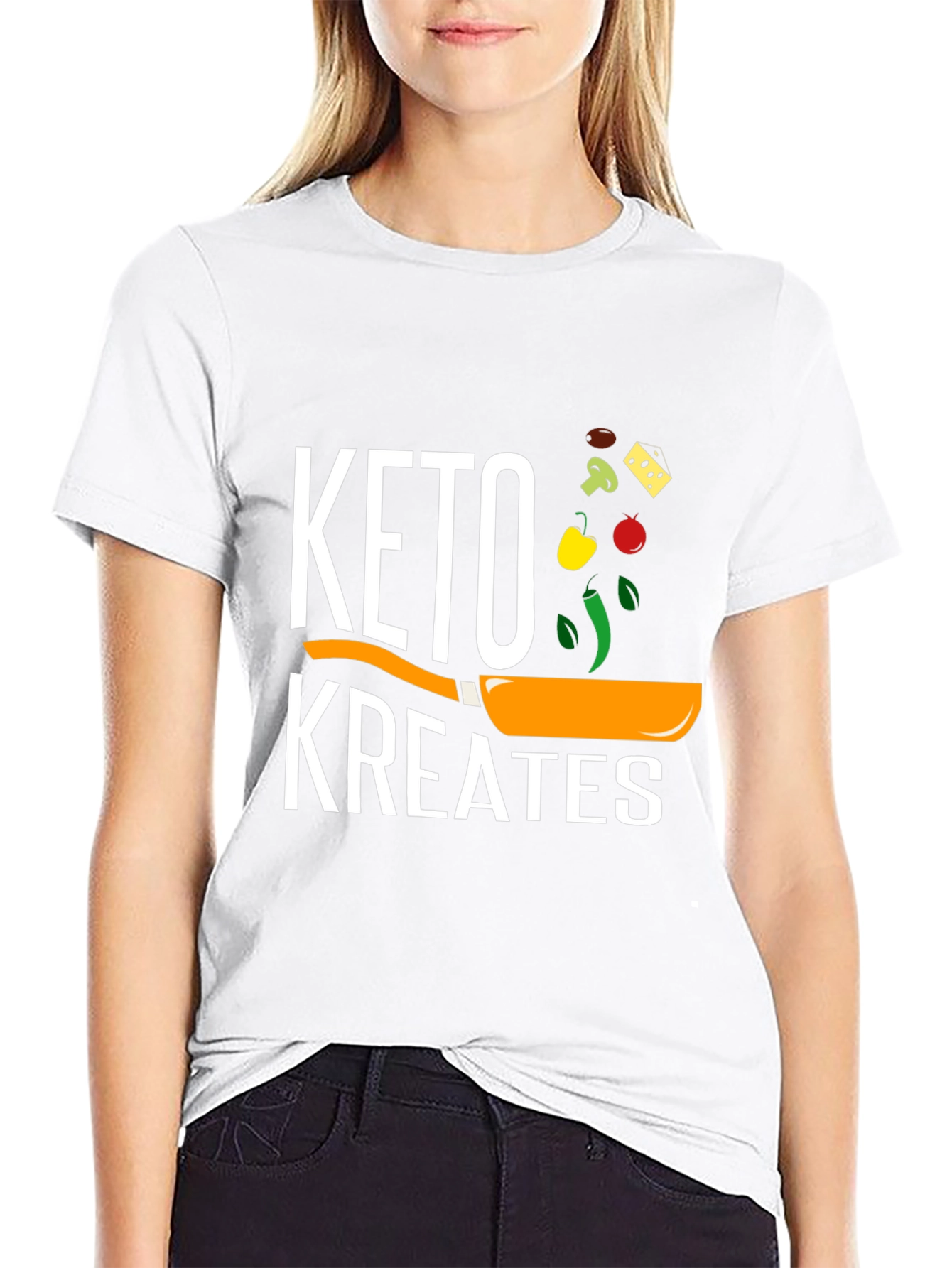 Keto Kreates Graphic T-Shirt - Black - 9
