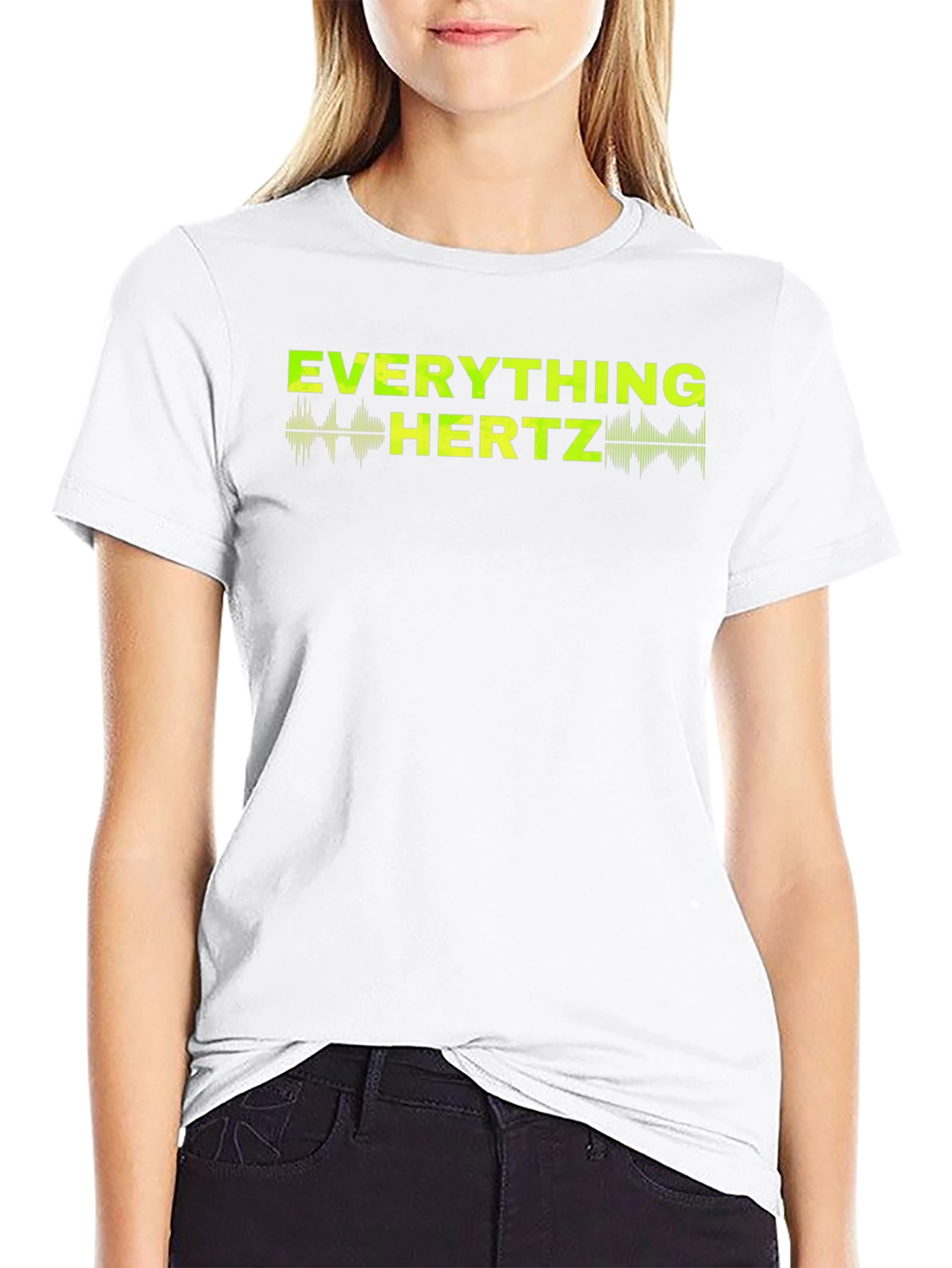 Black Everything Hertz Graphic T-Shirt - Black view 9