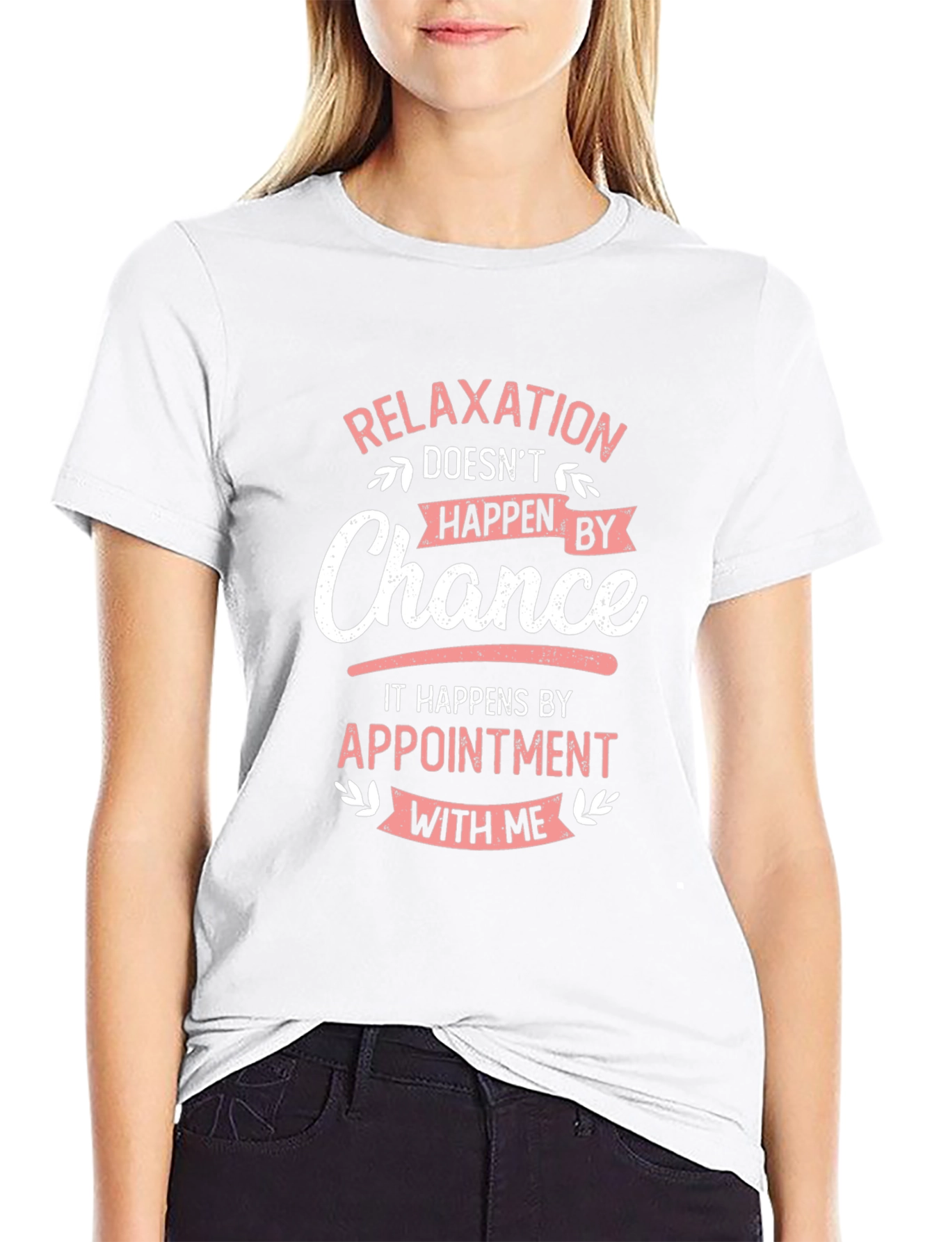 Black Relaxation Appointment T-Shirt - Funny Therapy Tee view 9