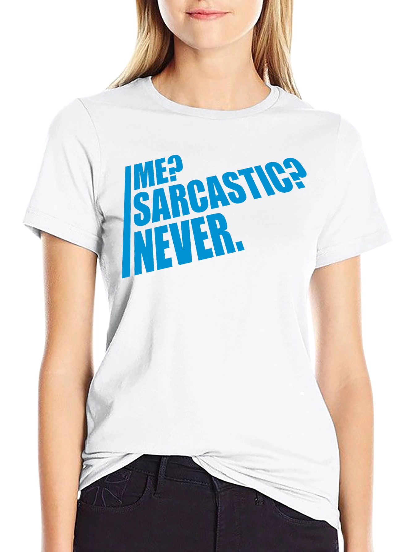 Black Sarcastic Humor T-Shirt - Men's Funny Graphic Tee view 9