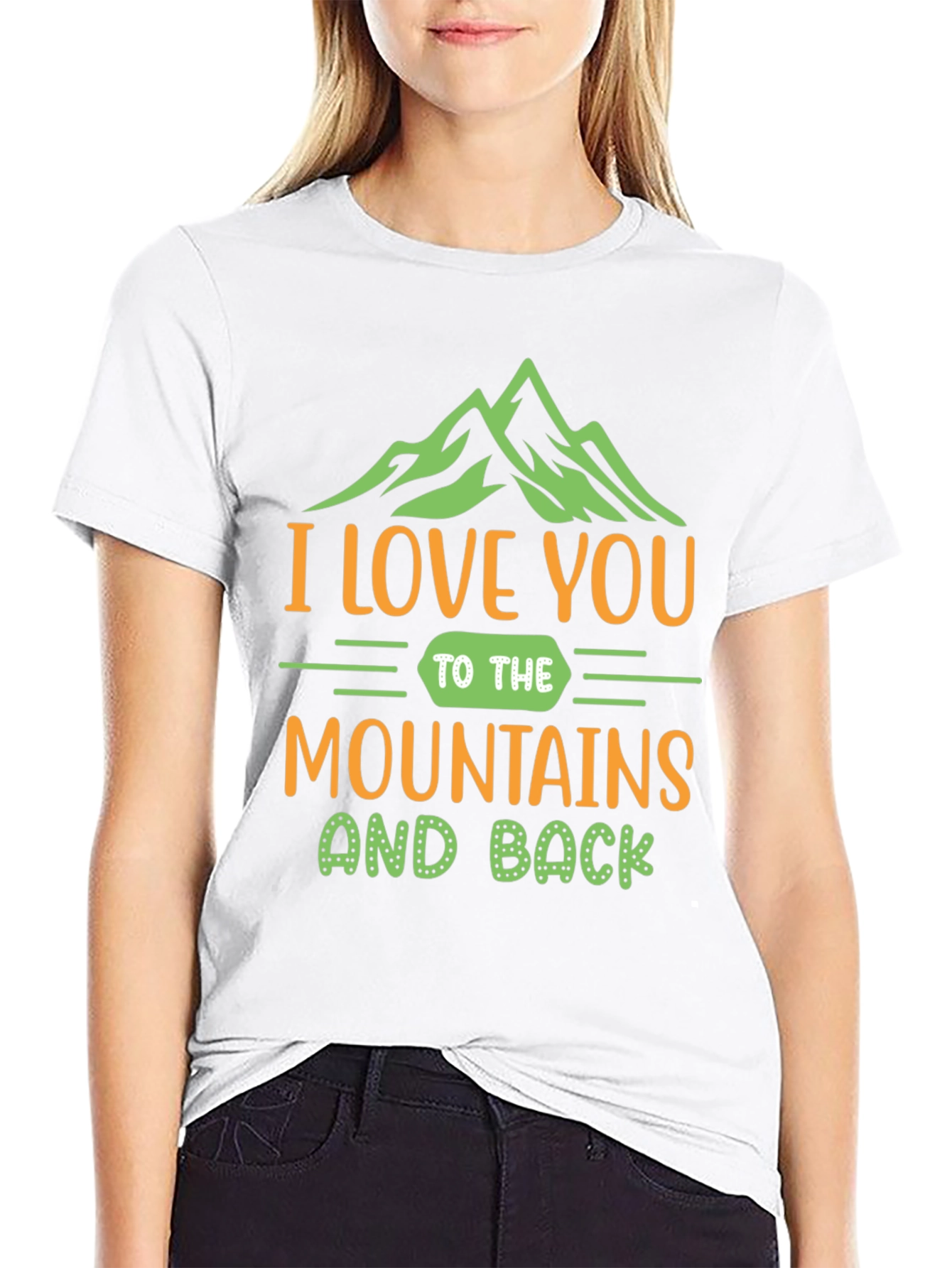 Black Mountains Graphic Print Tee view 9