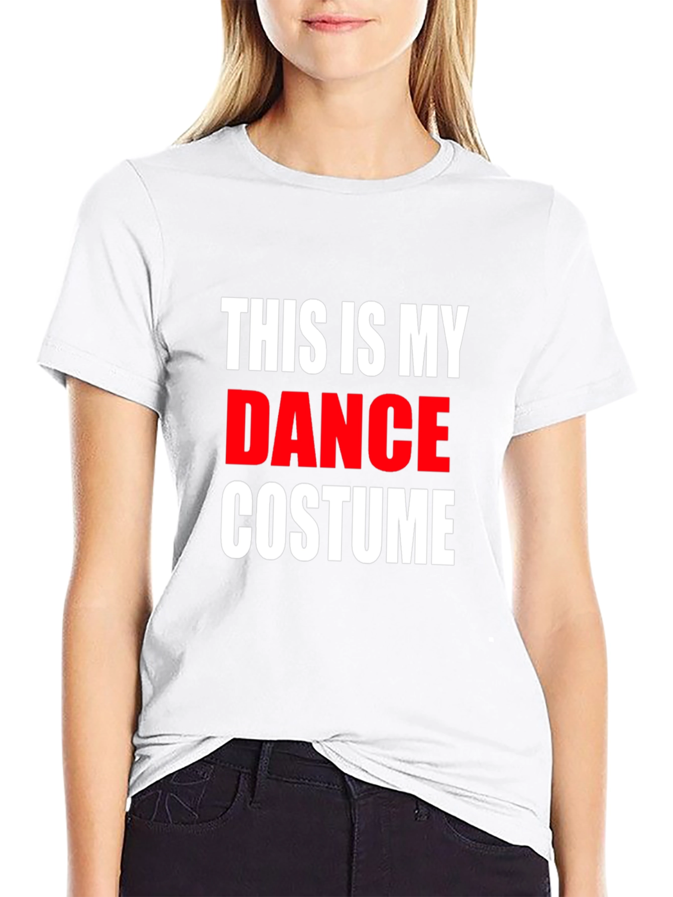 Black Dance Costume T-Shirt - Funny Dancing Tee view 9
