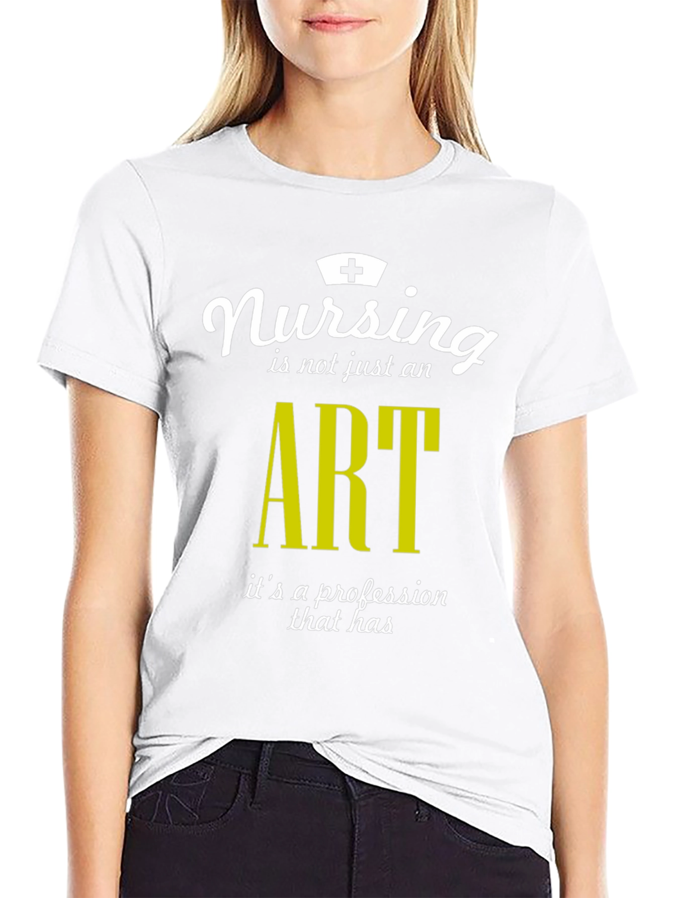 Black Nursing is an Art T-Shirt view 9