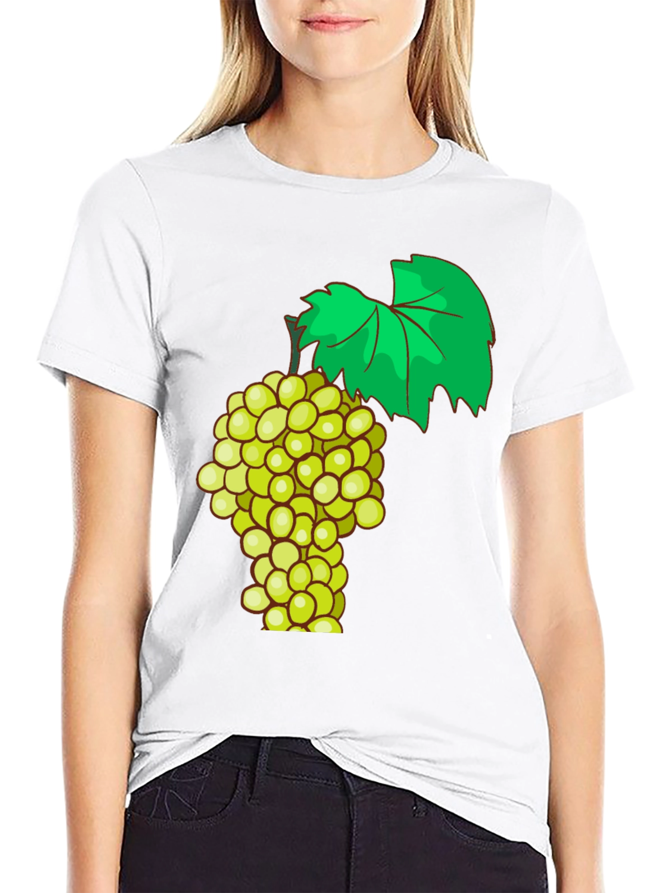 Black Grape Graphic T-Shirt - Fruit Lover's Tee view 9