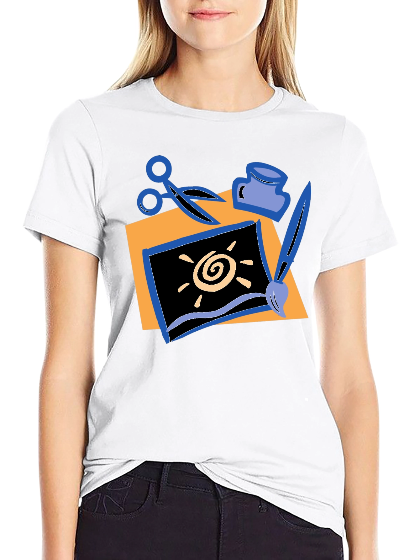 Art Studio Graphic T-Shirt - Artsy Style - 9