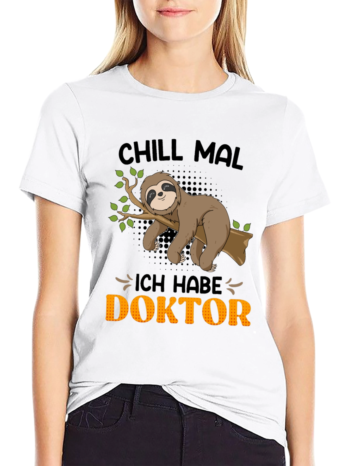 Chill Mal Doktor Sloth Tee - Relax in Style! - 9