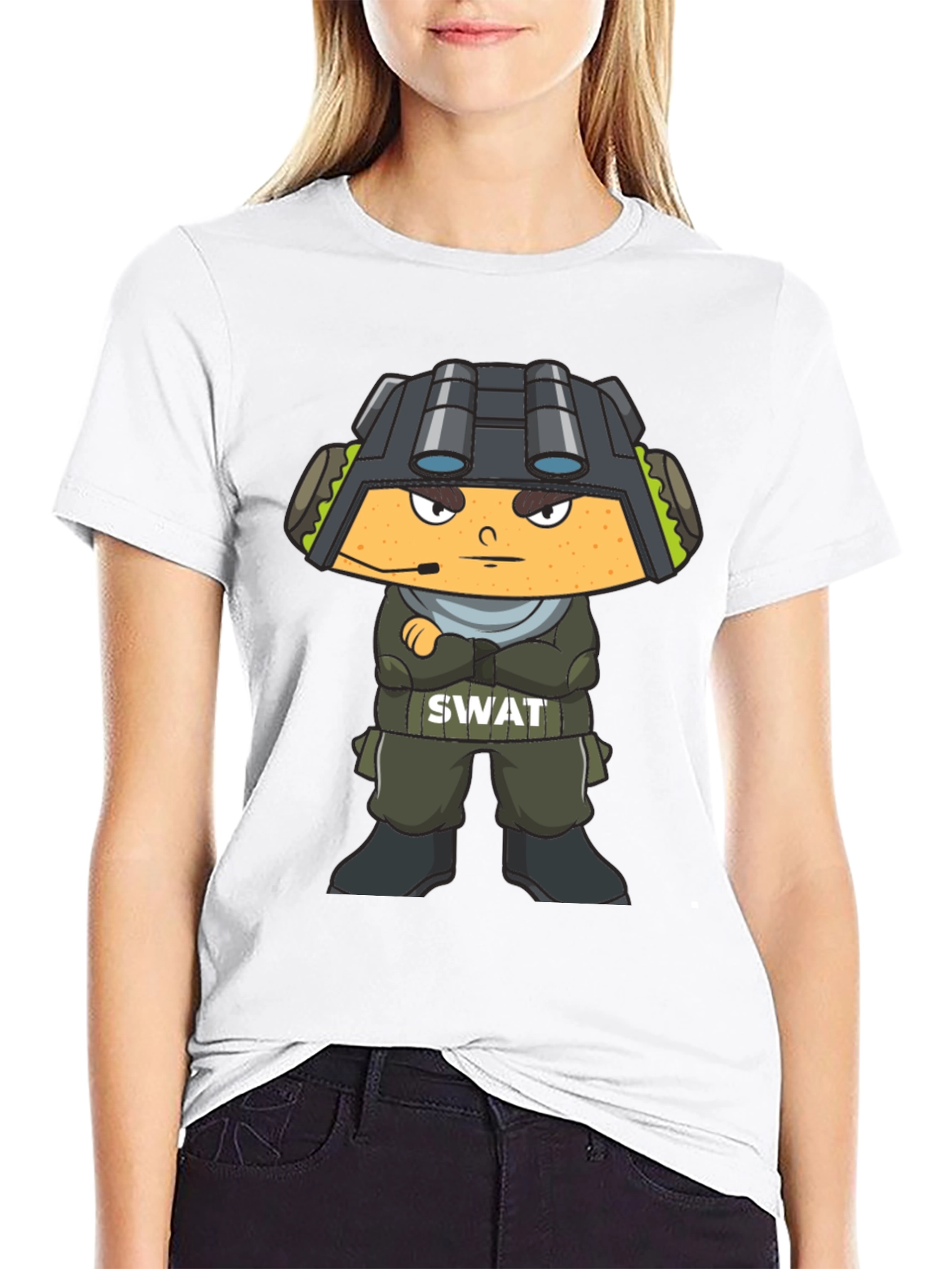 Black Taco SWAT Graphic T-Shirt view 9