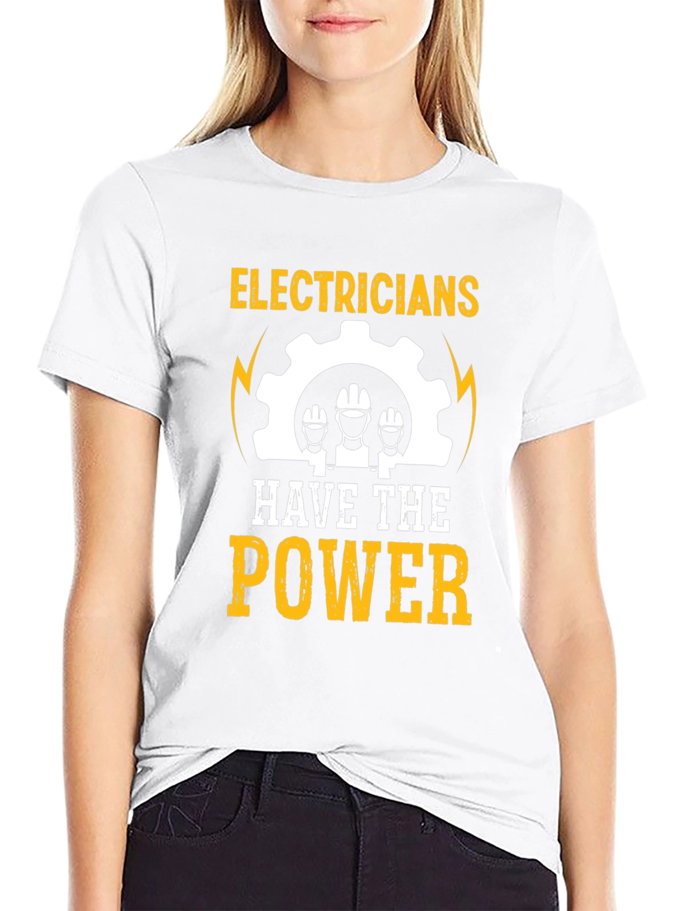 Black Electricians Have the Power T-Shirt view 9