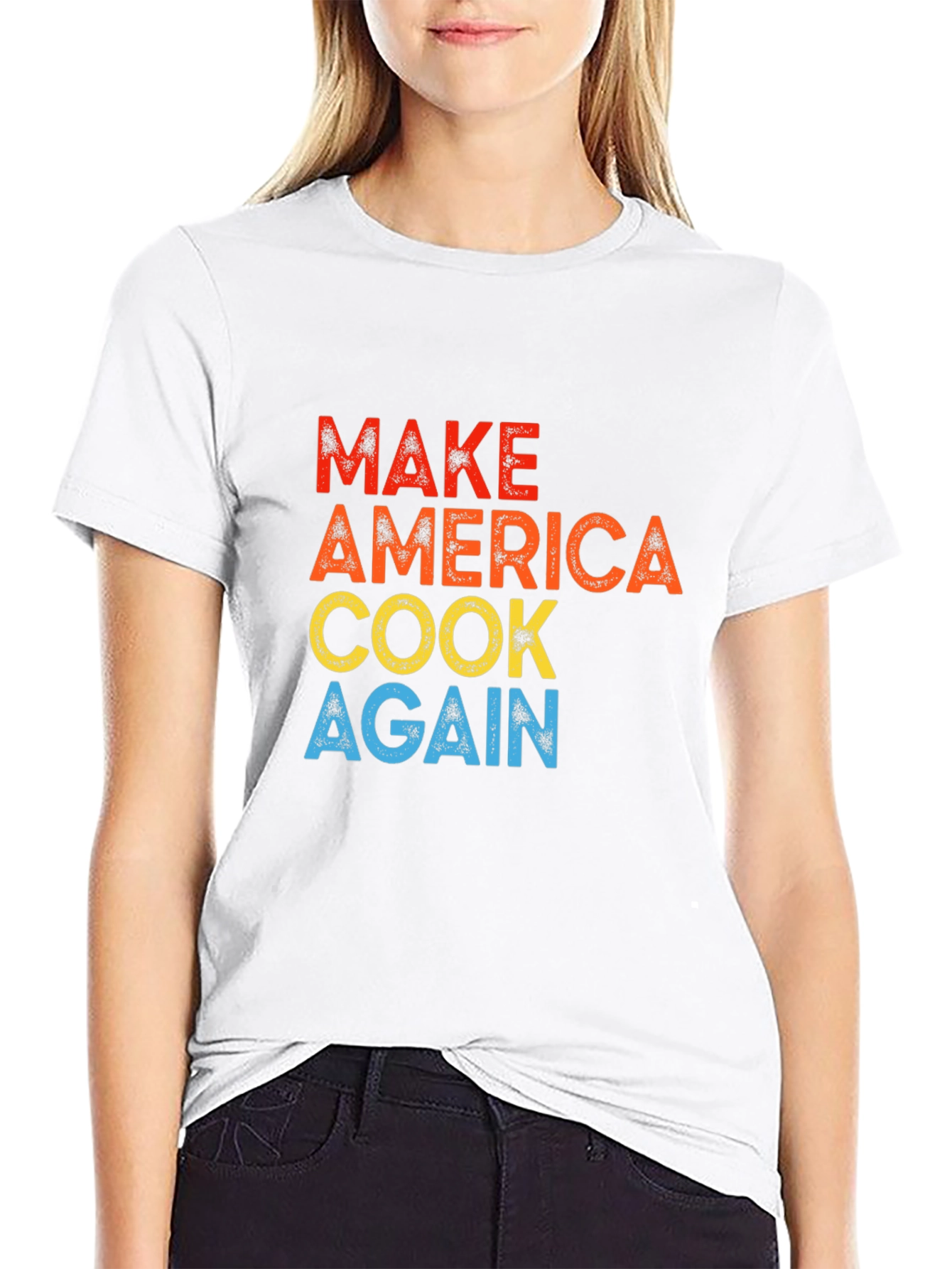 Black Make America Cook Again T-Shirt view 9