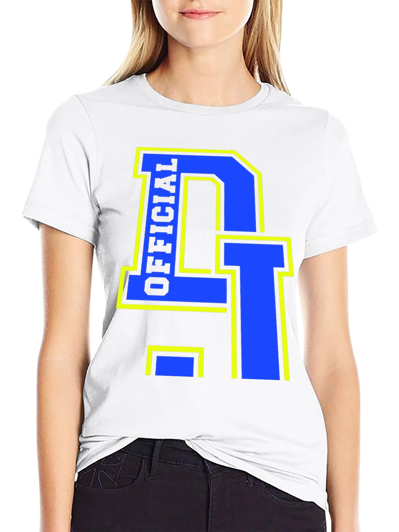 Black Official DT Graphic Tee - Black Cotton Blend view 9