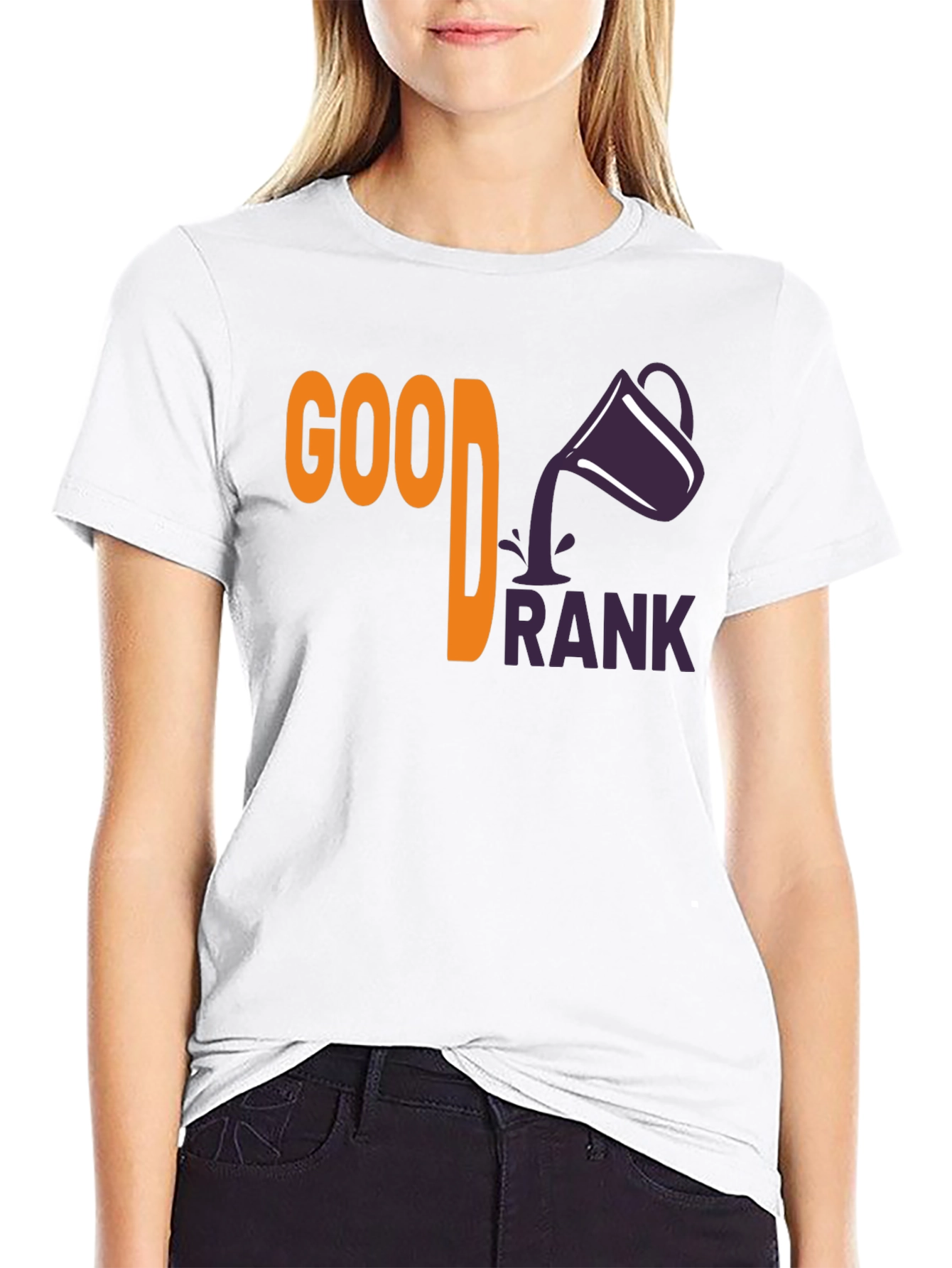 Black Good Drank T-Shirt - Stylish Graphic Tee view 9