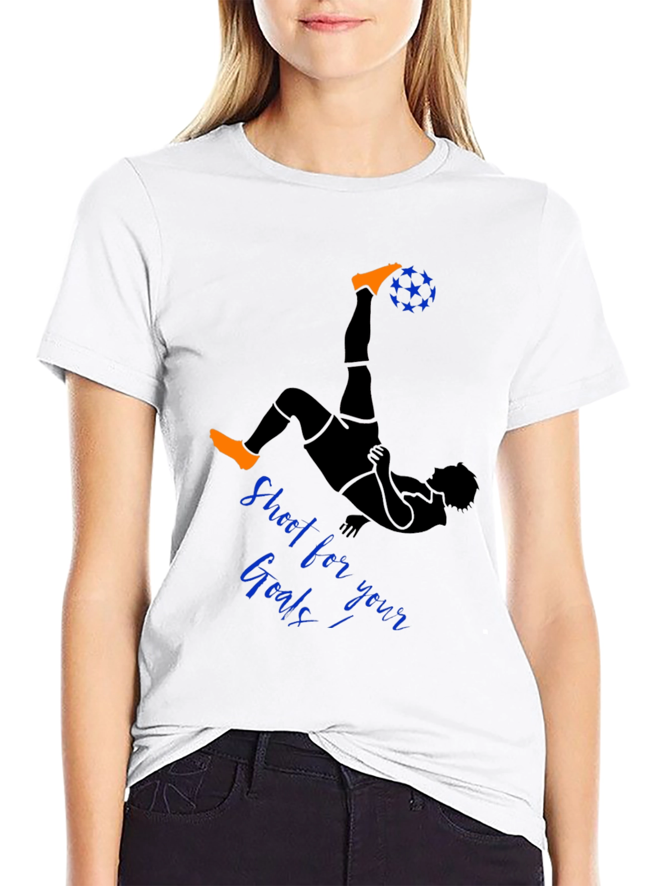 Shoot For Your Goals Graphic Tee - 9