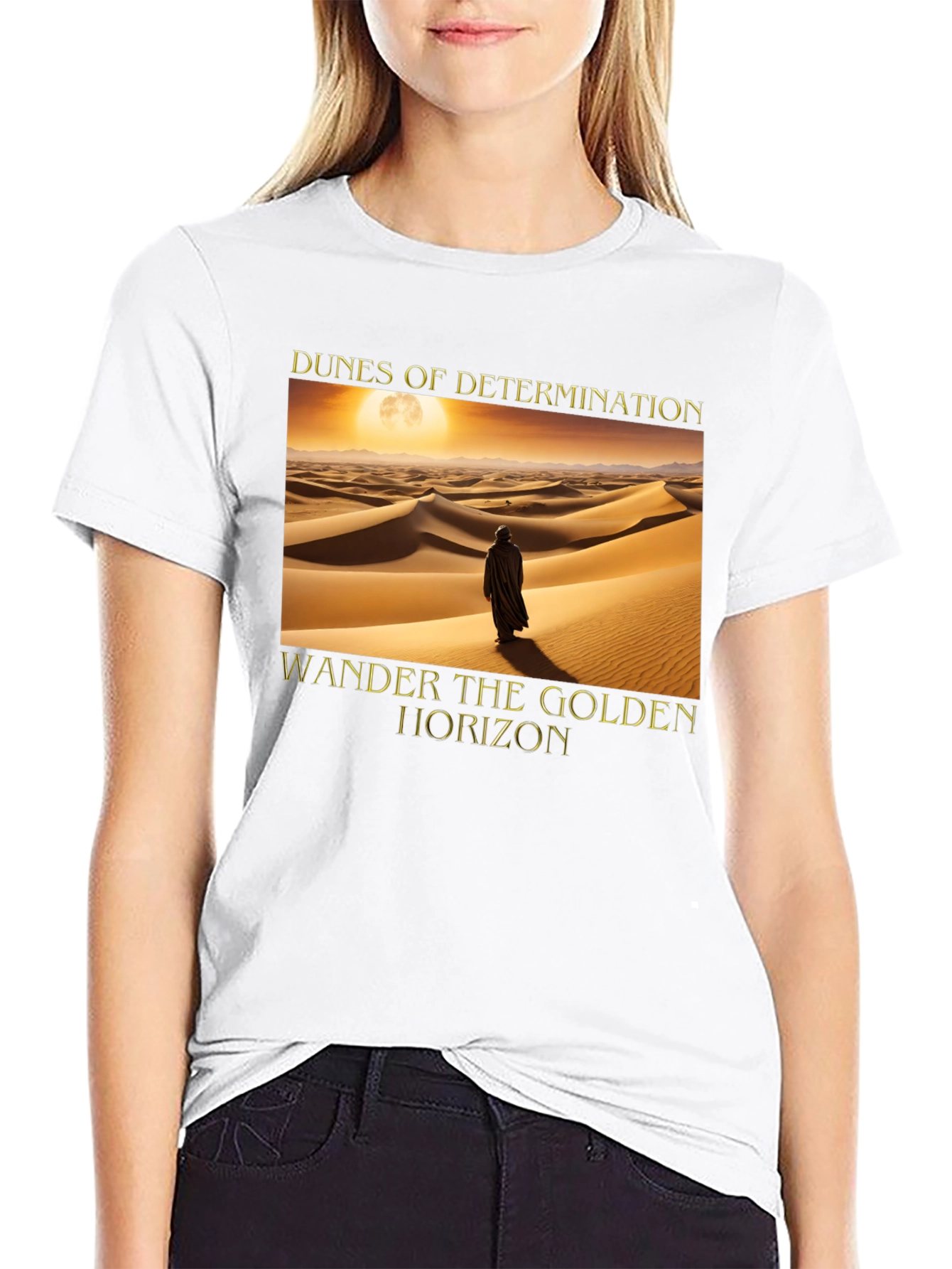 Black Dunes of Determination T-Shirt view 9