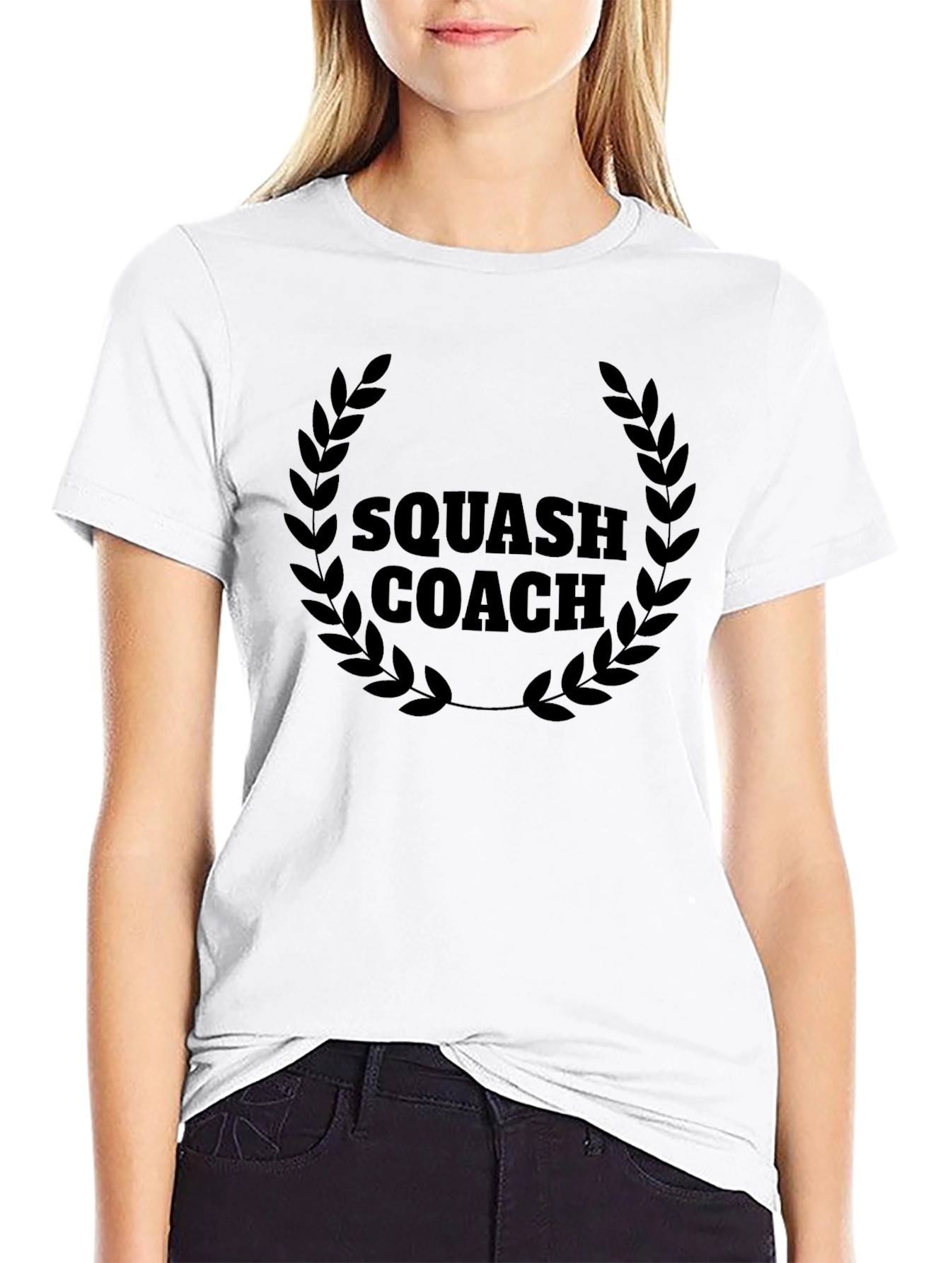 Black Squash Coach T-Shirt - Classic Fit view 9