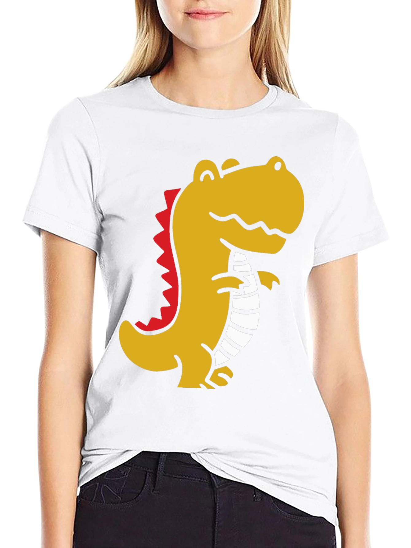 Black Dino Graphic T-Shirt - Stylish Comfort view 9