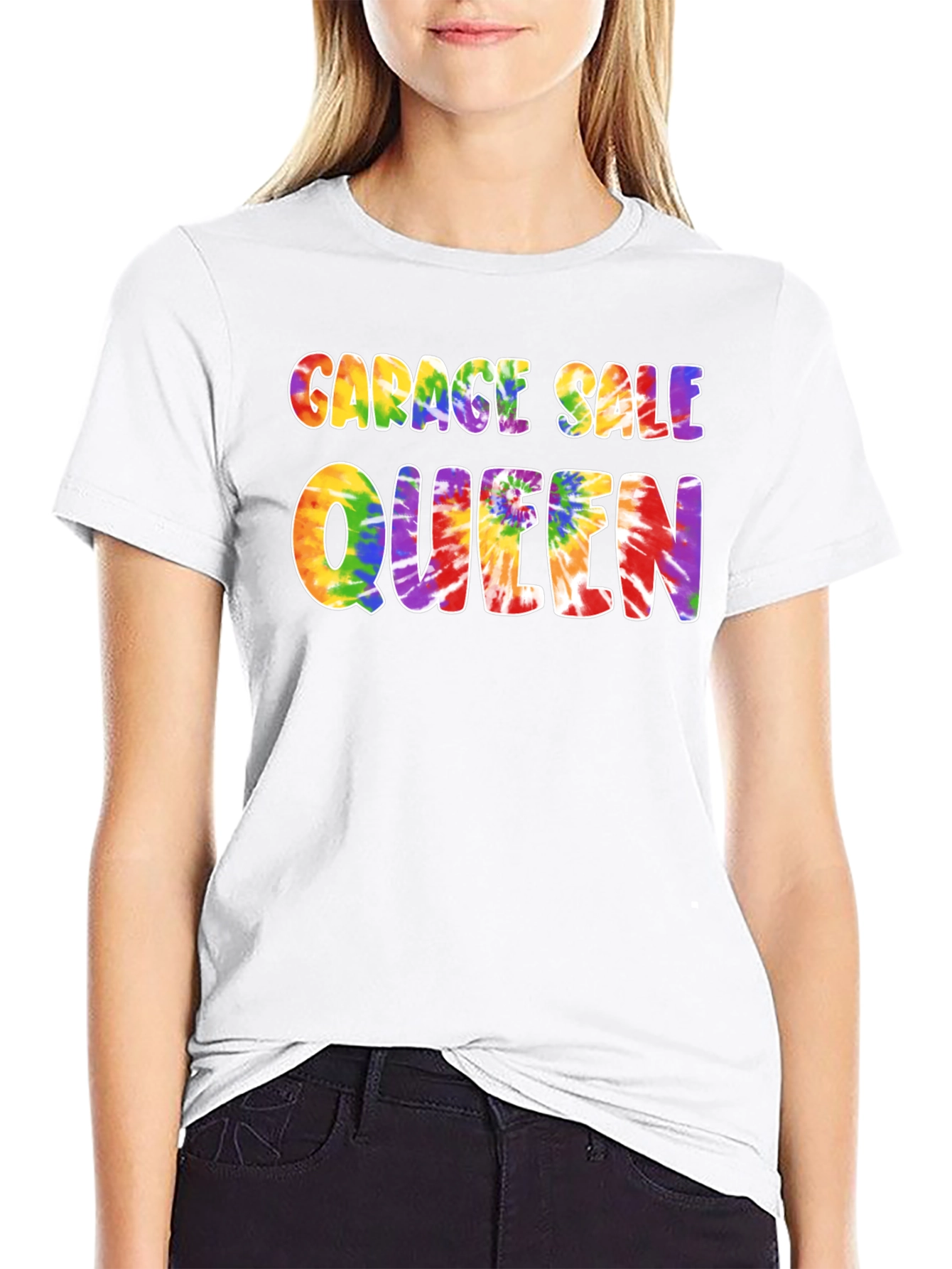 Garage Sale Queen Tie Dye T-Shirt - 9