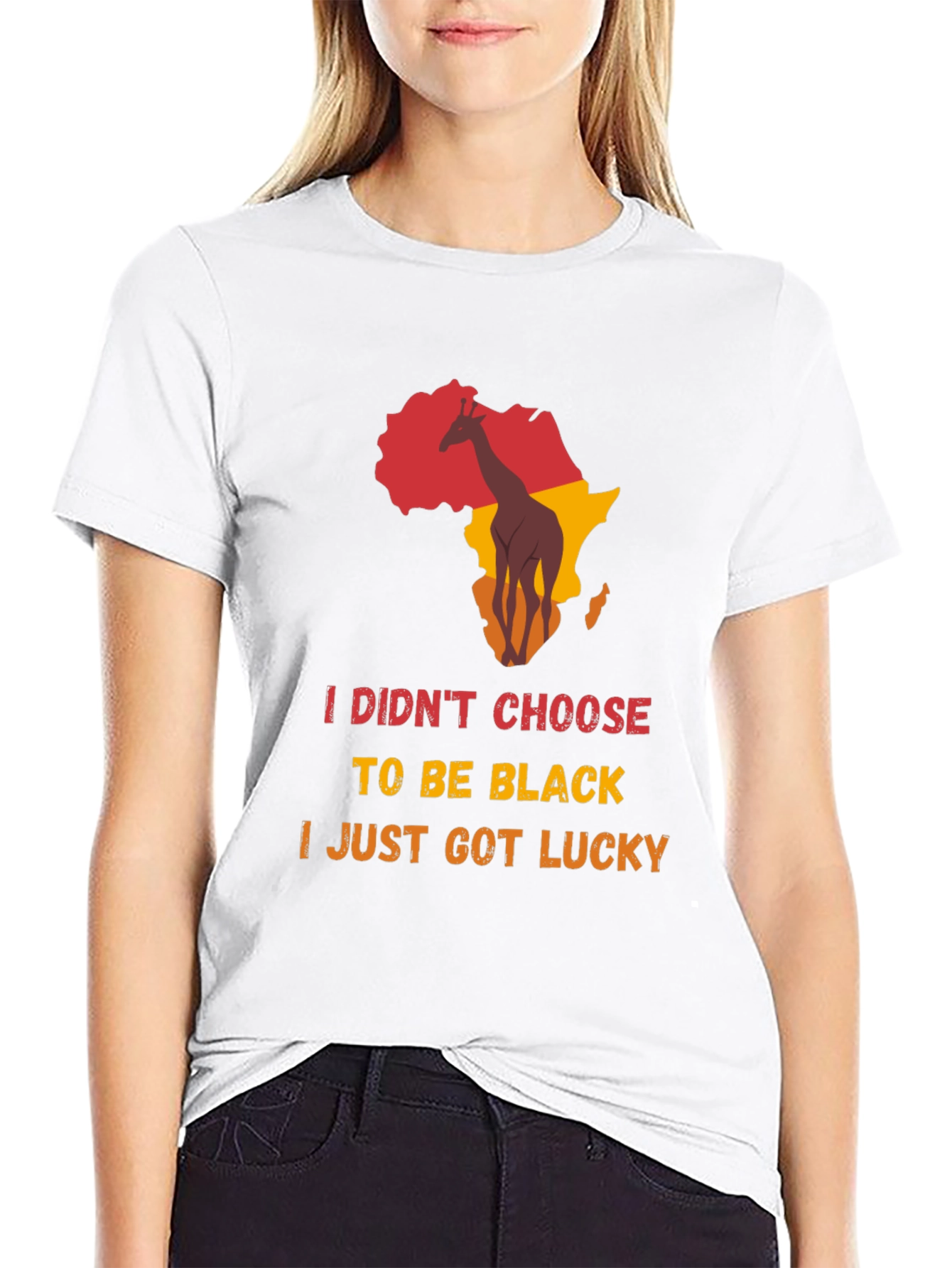 Black Lucky Black Graphic Tee view 9