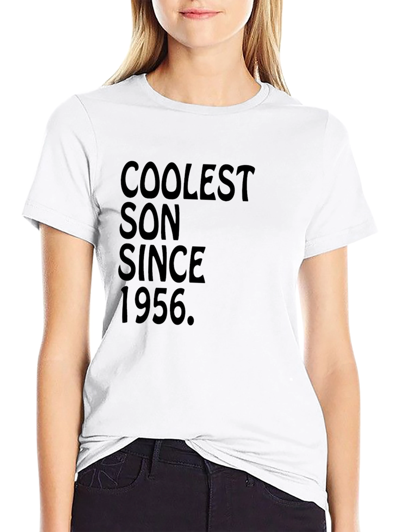 Black Coolest Son Since 1956 Black T-Shirt view 9