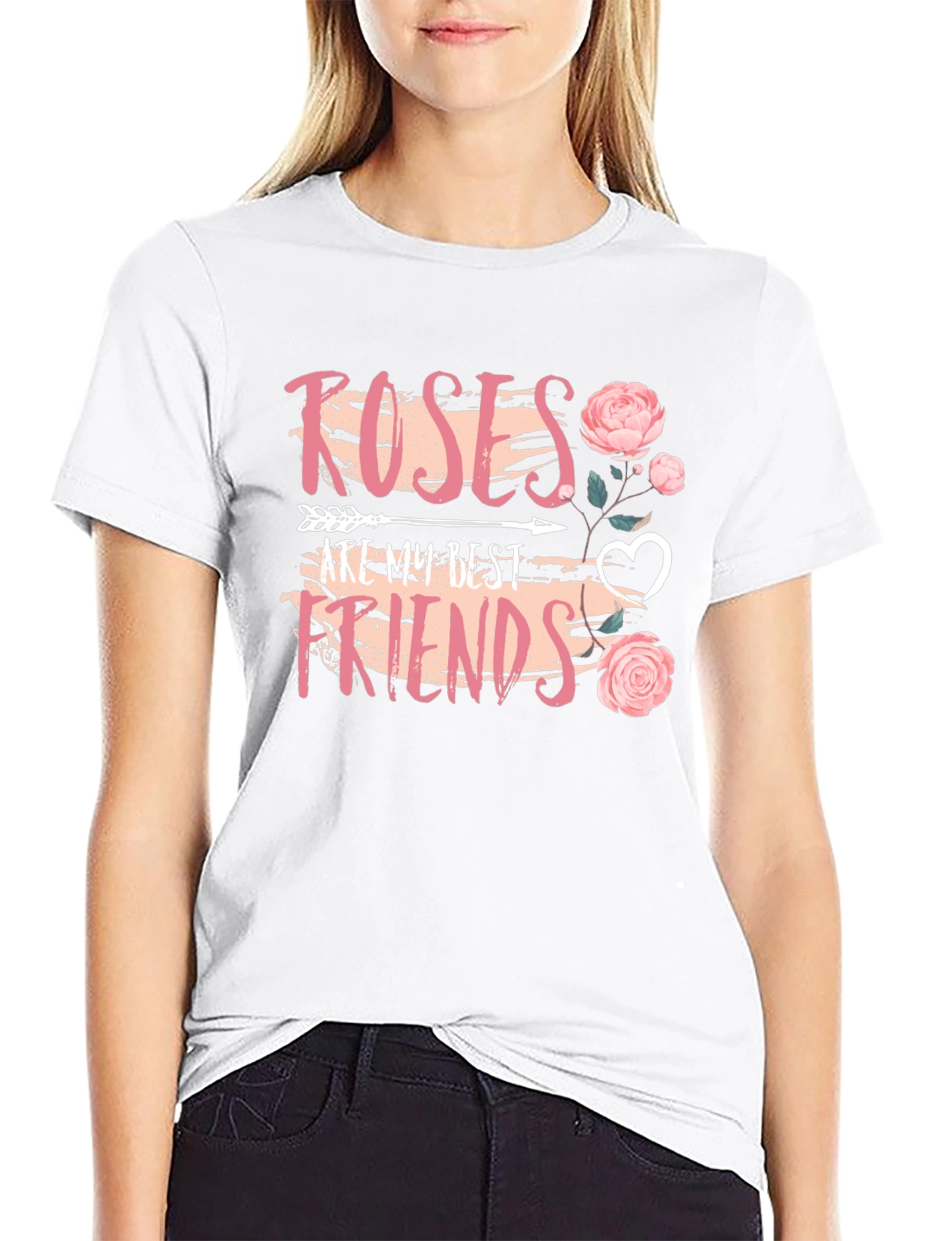 Black Roses Are My Best Friends Graphic Tee view 9