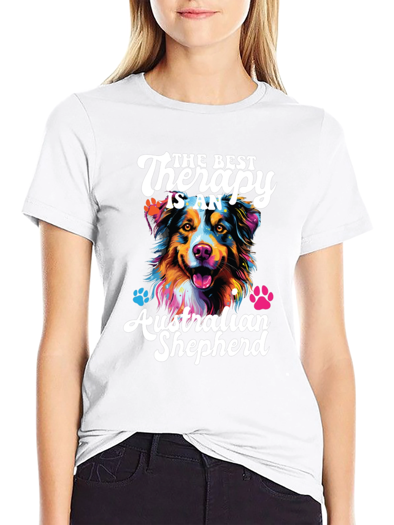 Australian Shepherd Therapy T-Shirt - 9