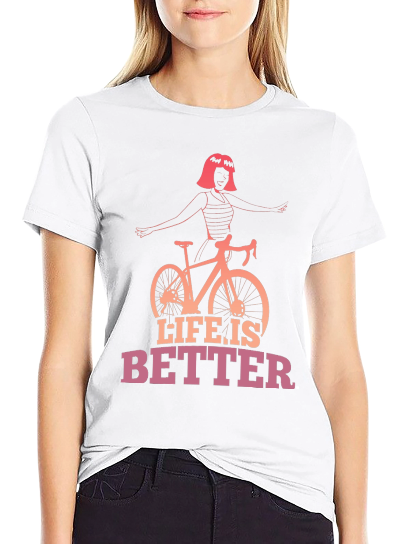 Life is Better Bike T-Shirt - 9