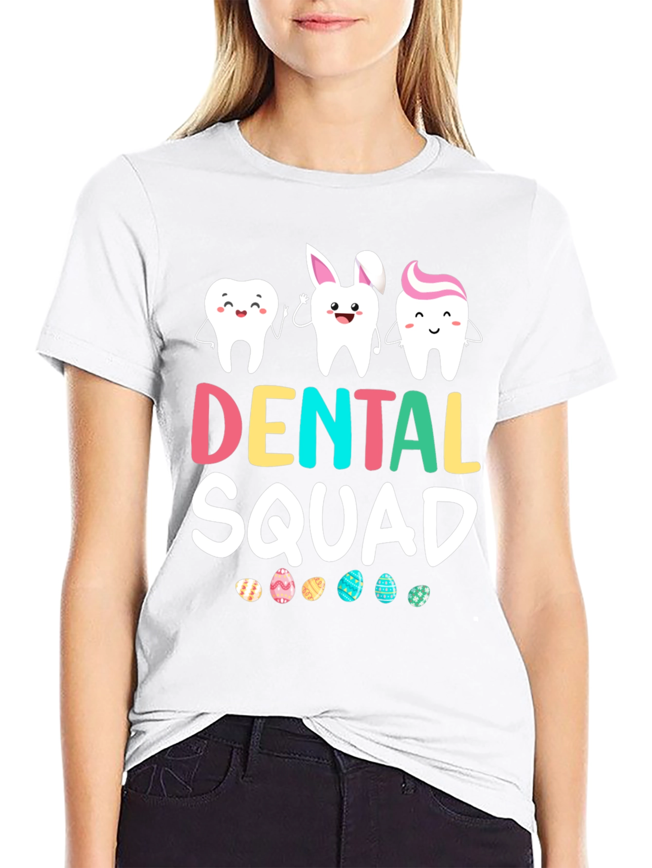 Dental Squad Easter T-Shirt Funny Dentist Tee - 9