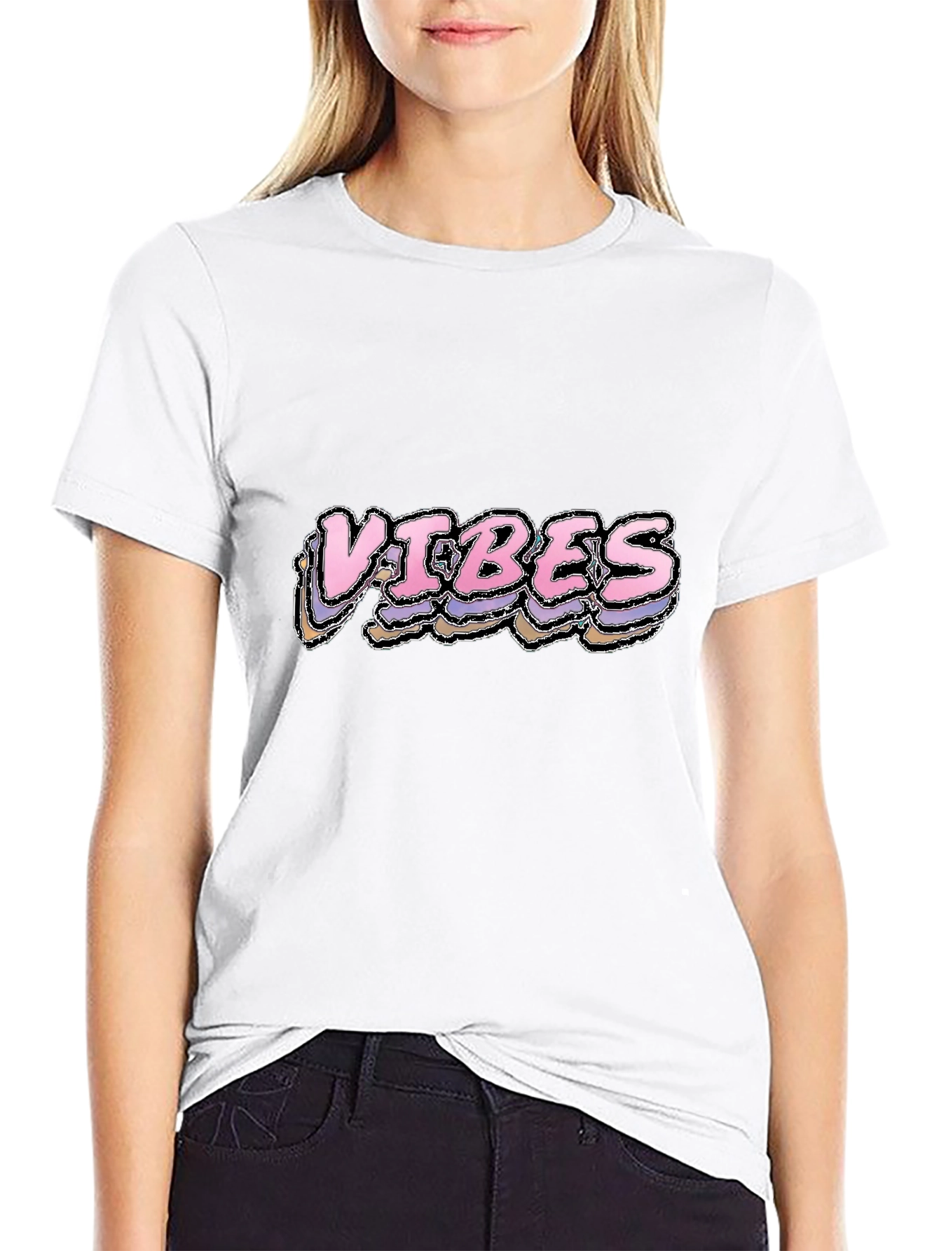 Black Vibes Graphic T-Shirt - Stylish Comfort view 9