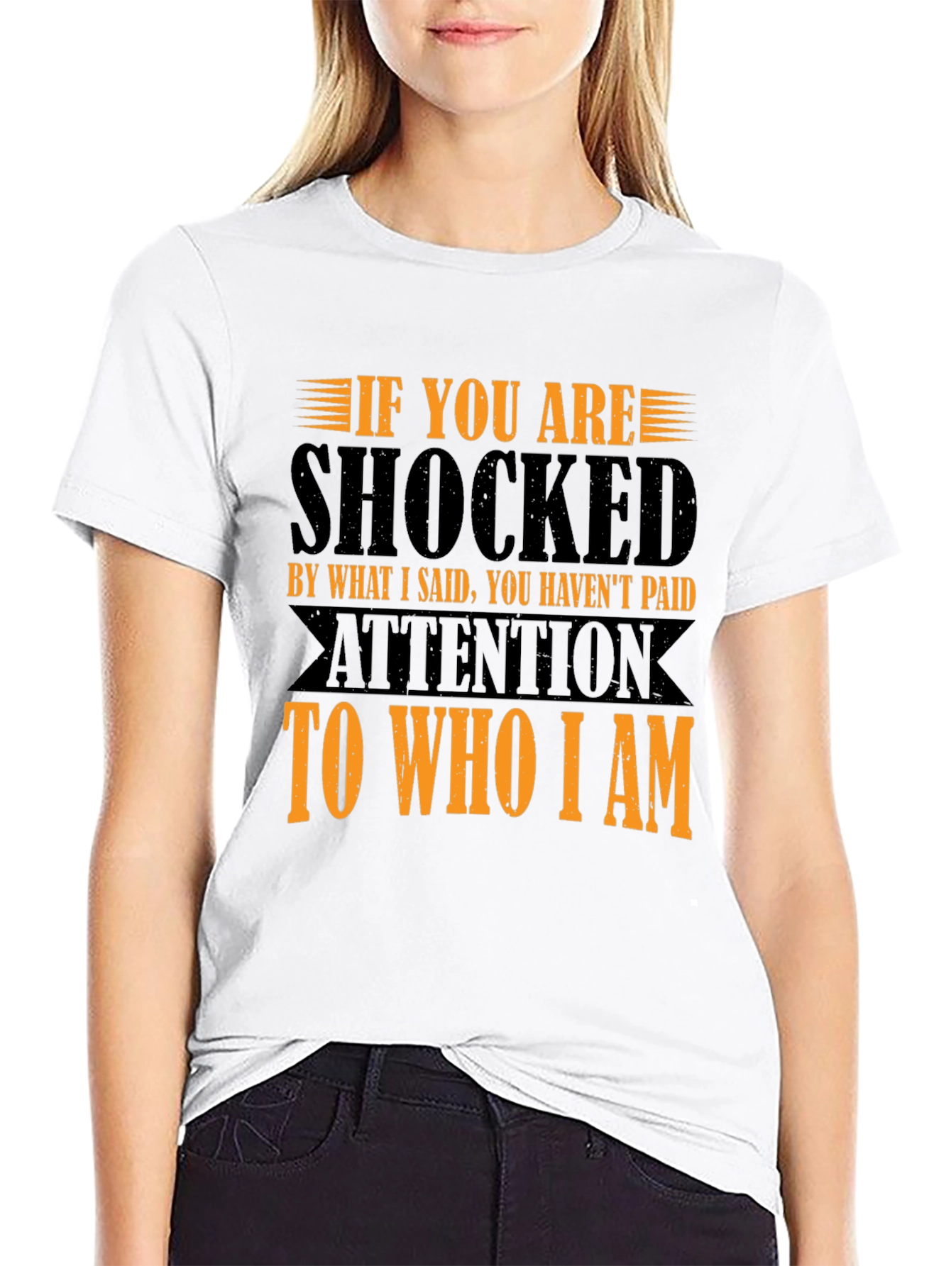 Black Shocked T-Shirt: If You Haven't Paid Attention view 9