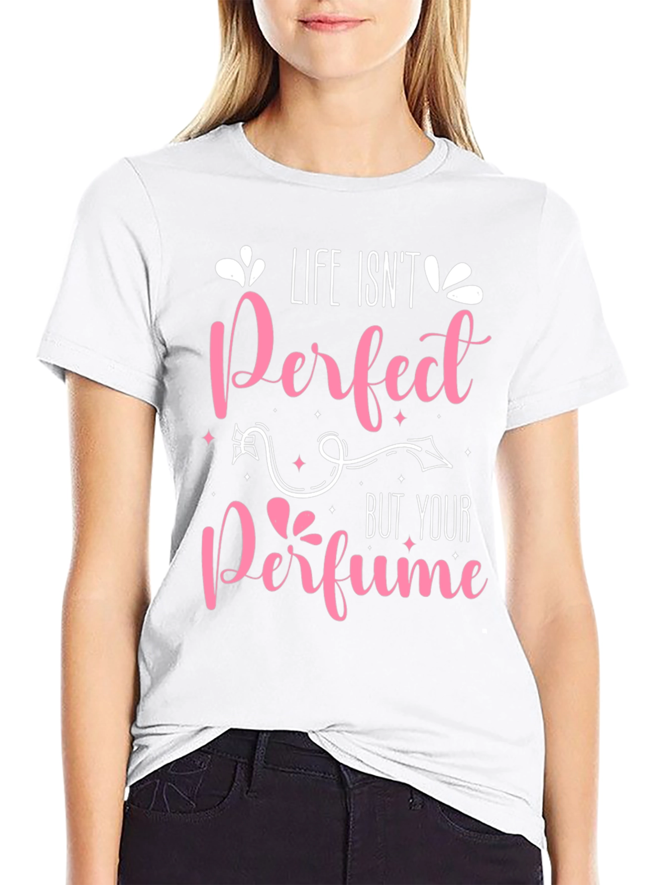 Black Life Isn't Perfect Perfume T-Shirt view 9