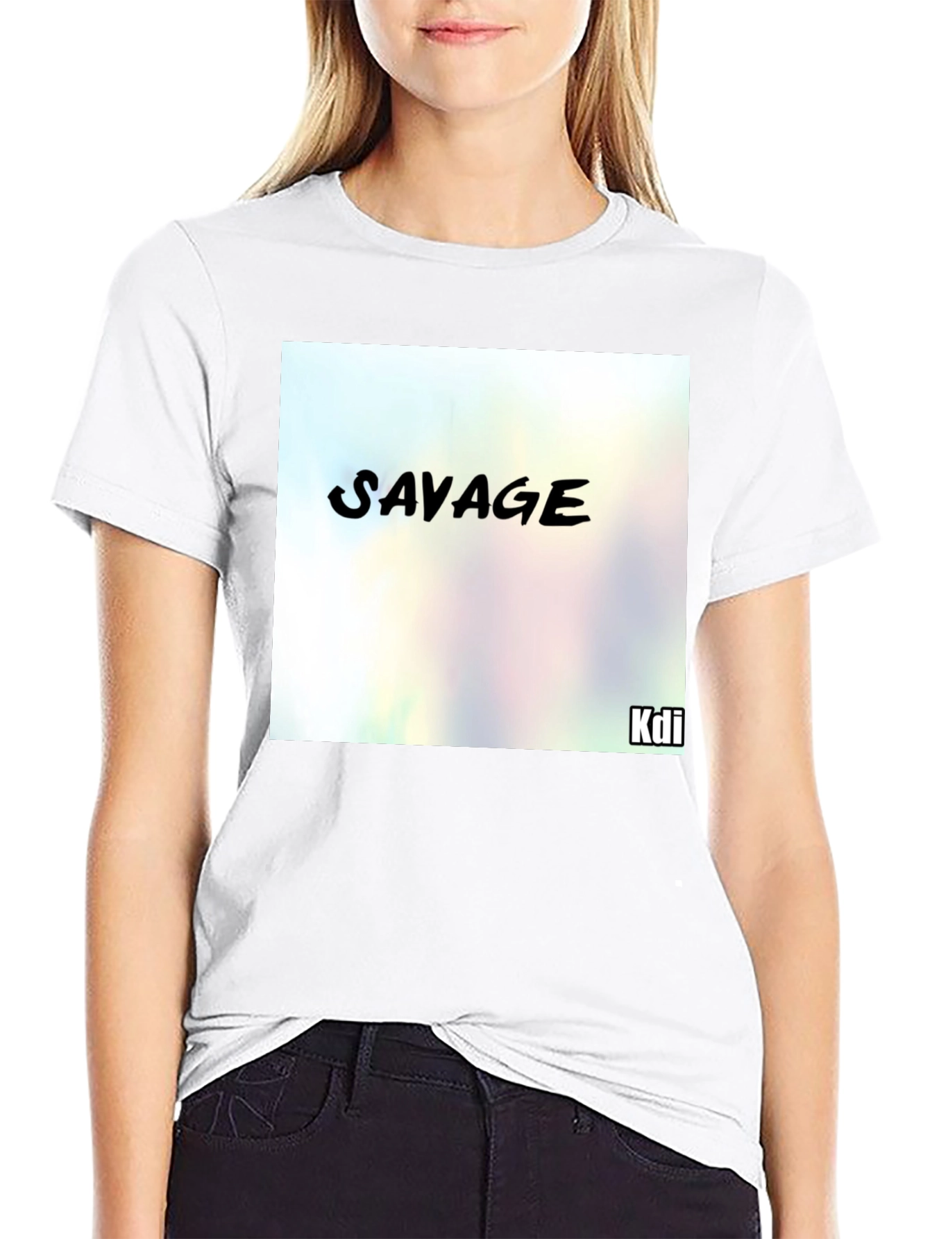 Black Savage Graphic T-Shirt - Trendy Streetwear view 9
