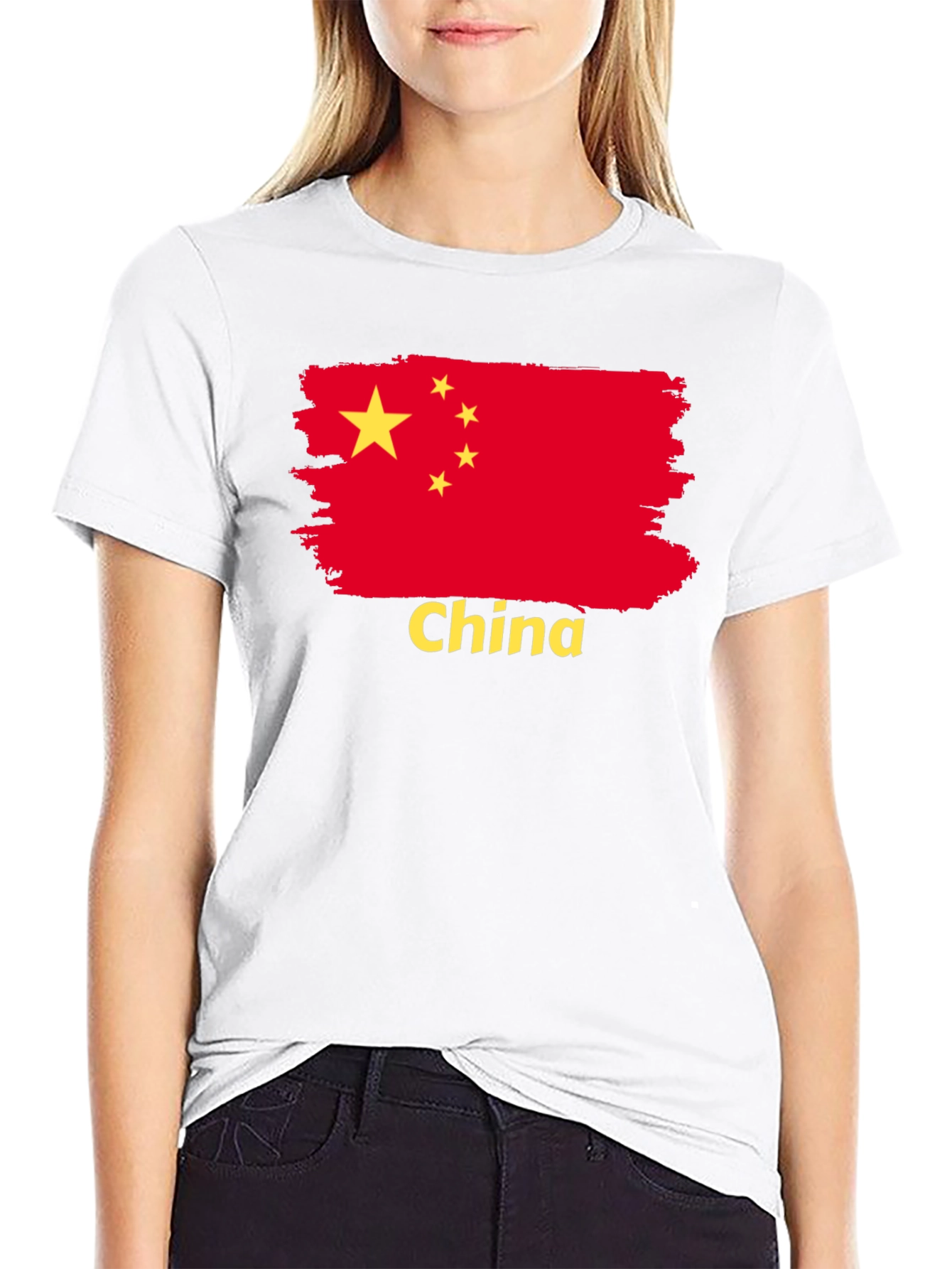 China Flag T-Shirt - Patriotic Graphic Tee - 9