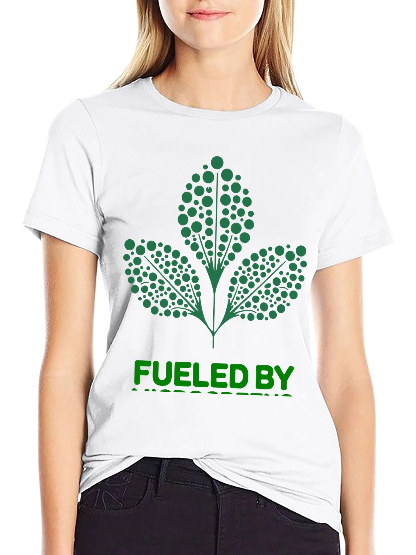 Fueled By Microgreens Graphic Tee - Black - 9