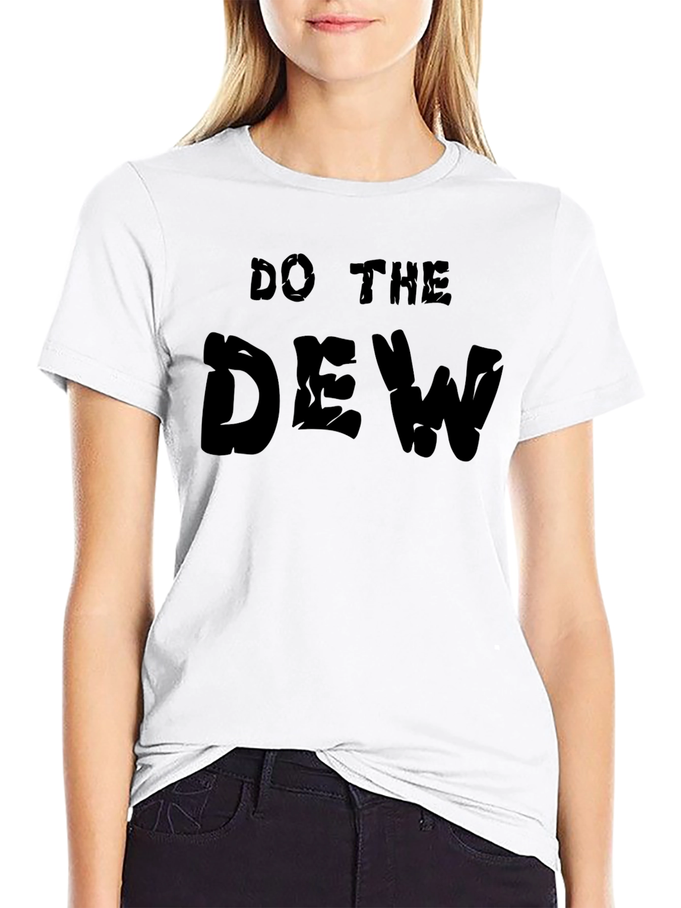 Black Do The Dew Graphic Tee - Mountain Dew Inspired Black T-Shirt view 9
