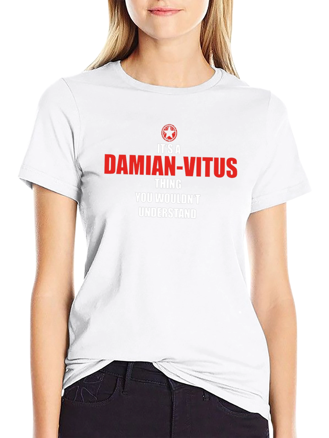 Black It's a Damian-Vitus Thing T-Shirt view 9