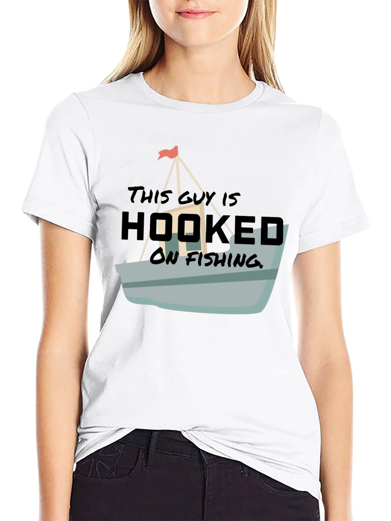 Hooked On Fishing Graphic T-Shirt - 9