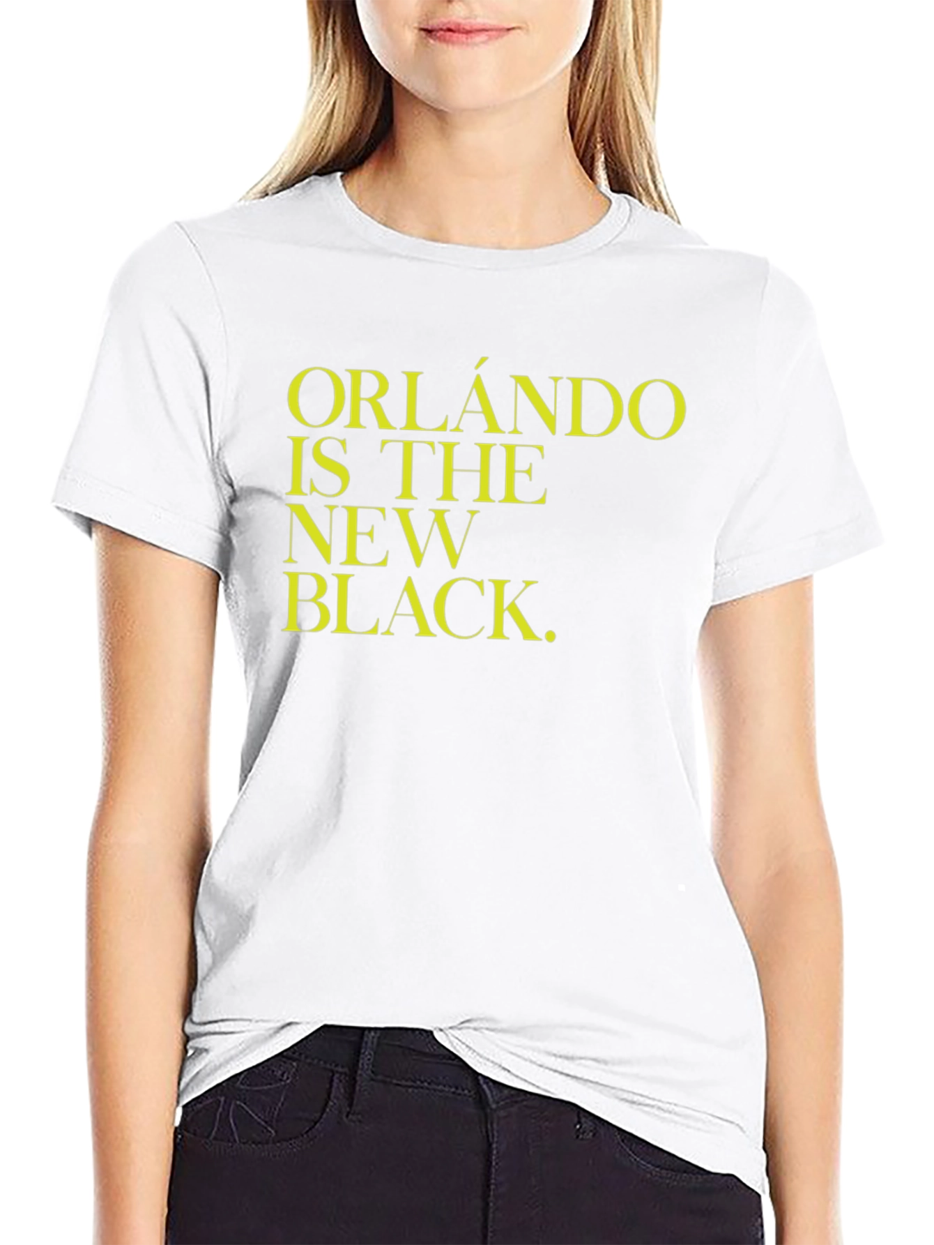Black Orlando is The New Black Graphic T-Shirt view 9