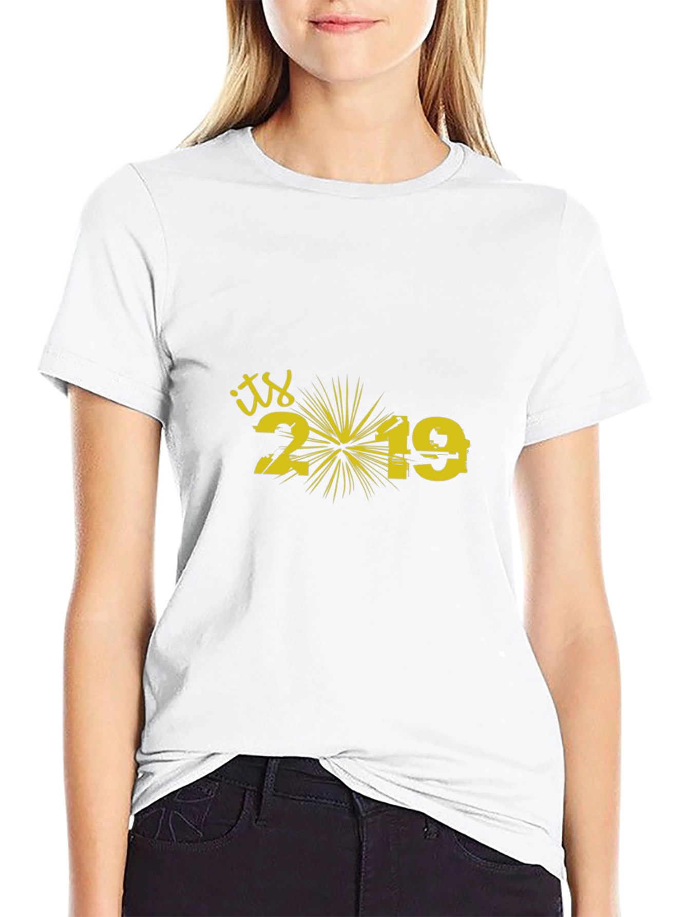 Black Its 2019 New Years T-Shirt view 9